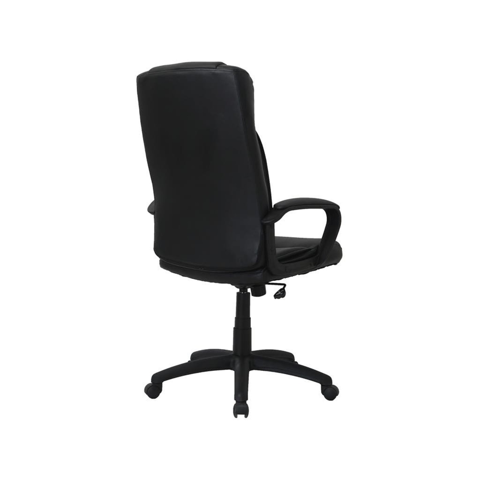 Ergolux Yale 121.5cm High Back Padded Office Chair Black Bunnings
