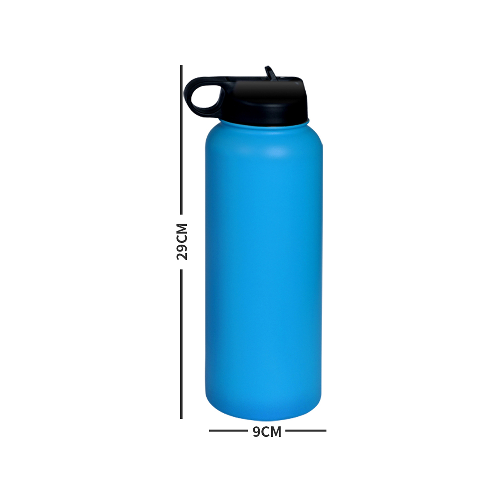 Stainless Steel Water Bottle Vacuum Insulated Thermos Double Wall 1.2L