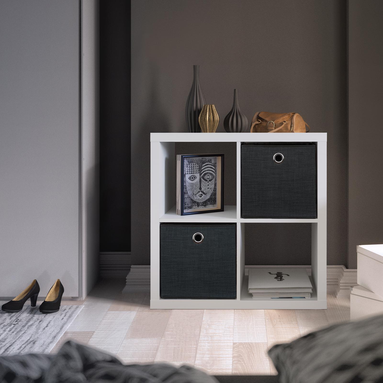 Flexi Storage Clever Cube 330 x 330 x 370mm Insert Ember Black