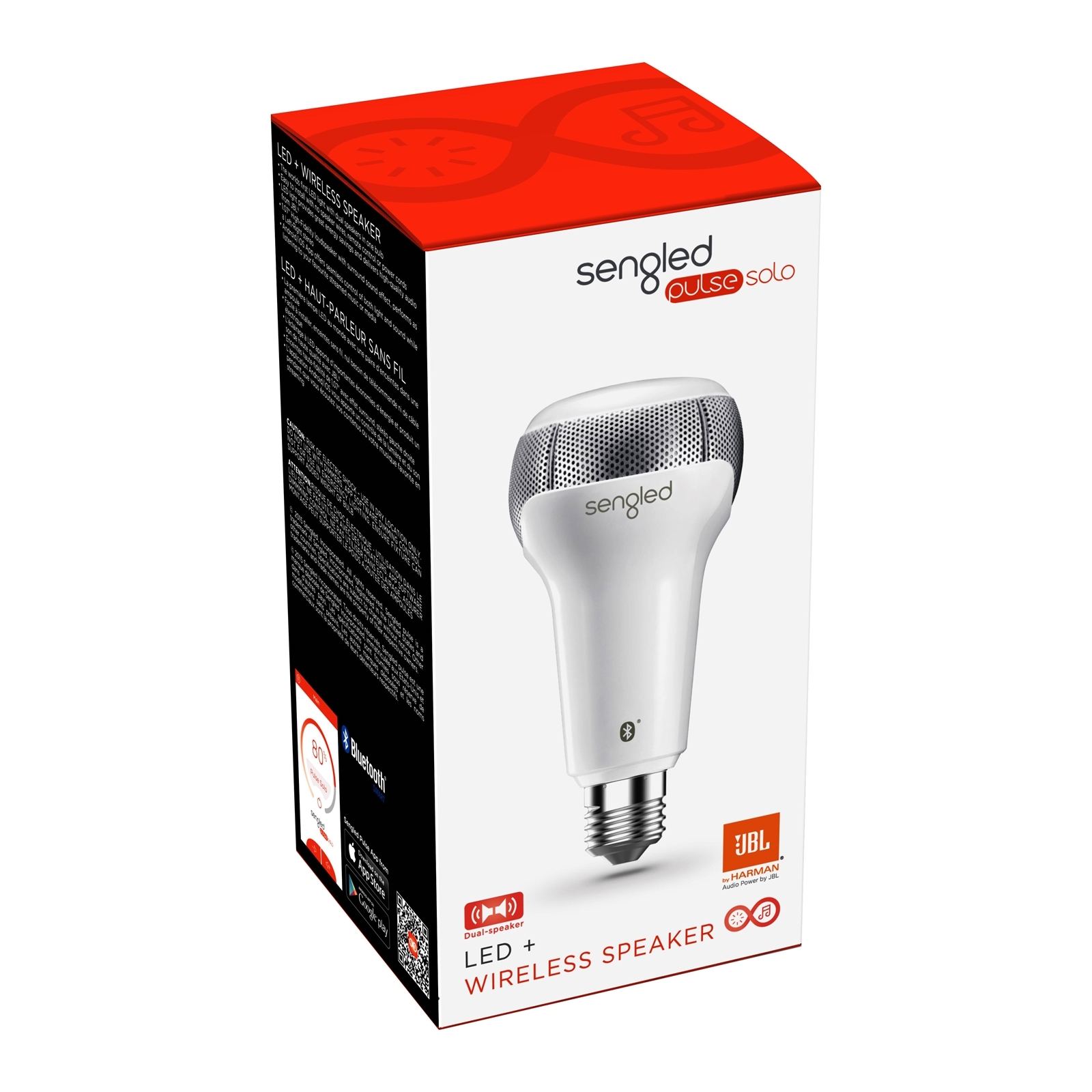 Sengled Pulse Solo Smart LED Light And JBL Bluetooth Music Speaker