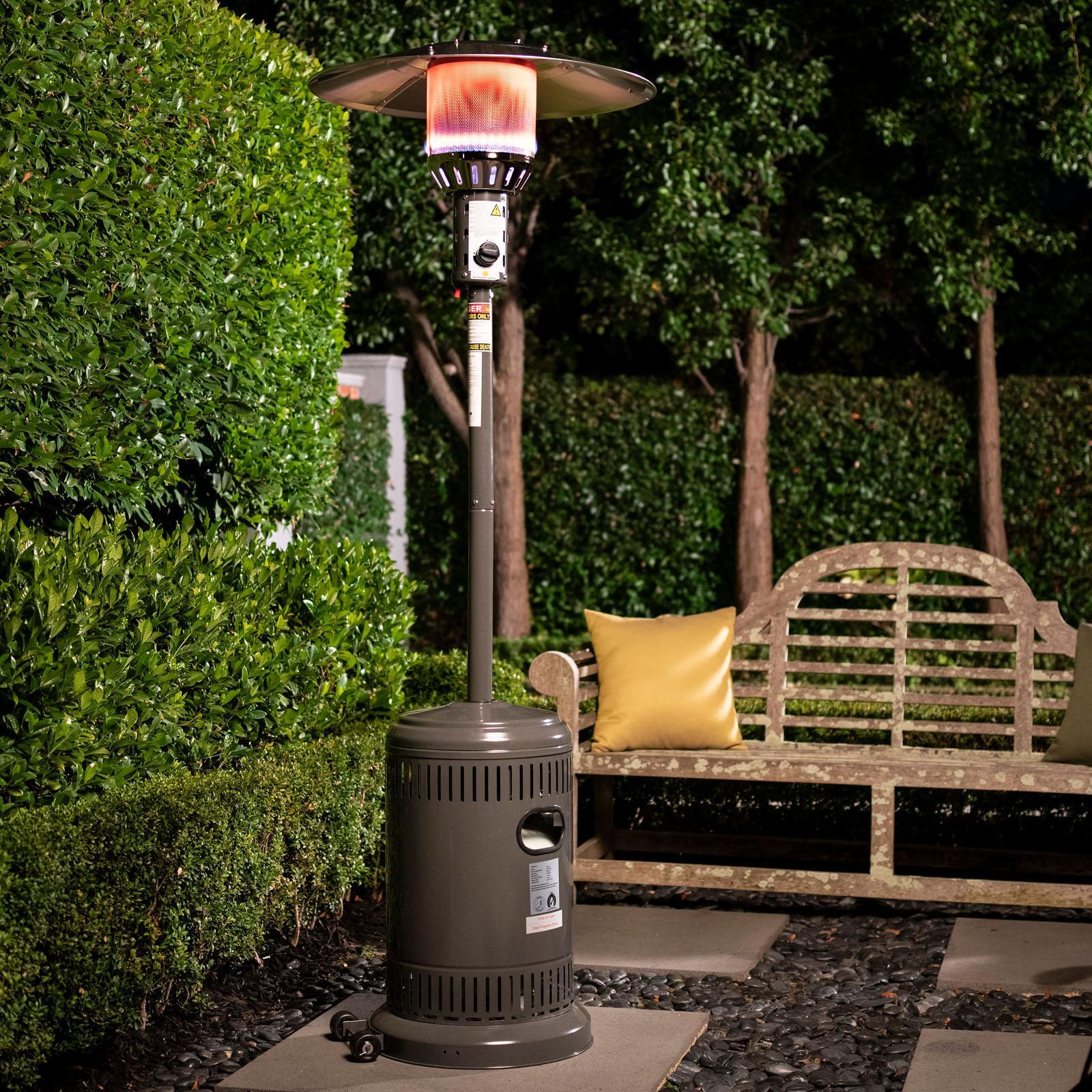 Jumbuck Charcoal Gas Patio Outdoor Heater Bunnings Australia
