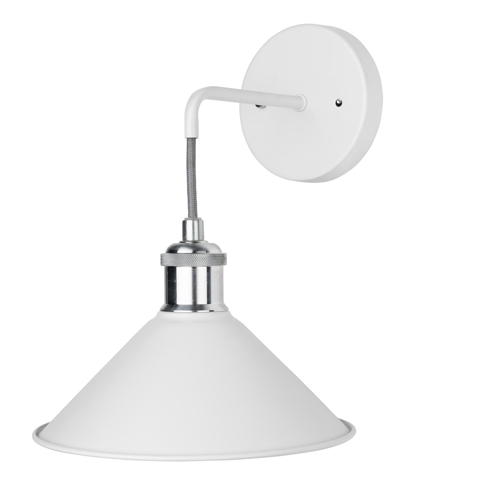 Brilliant White Chrome DIY Croft Wall Light Bunnings Australia