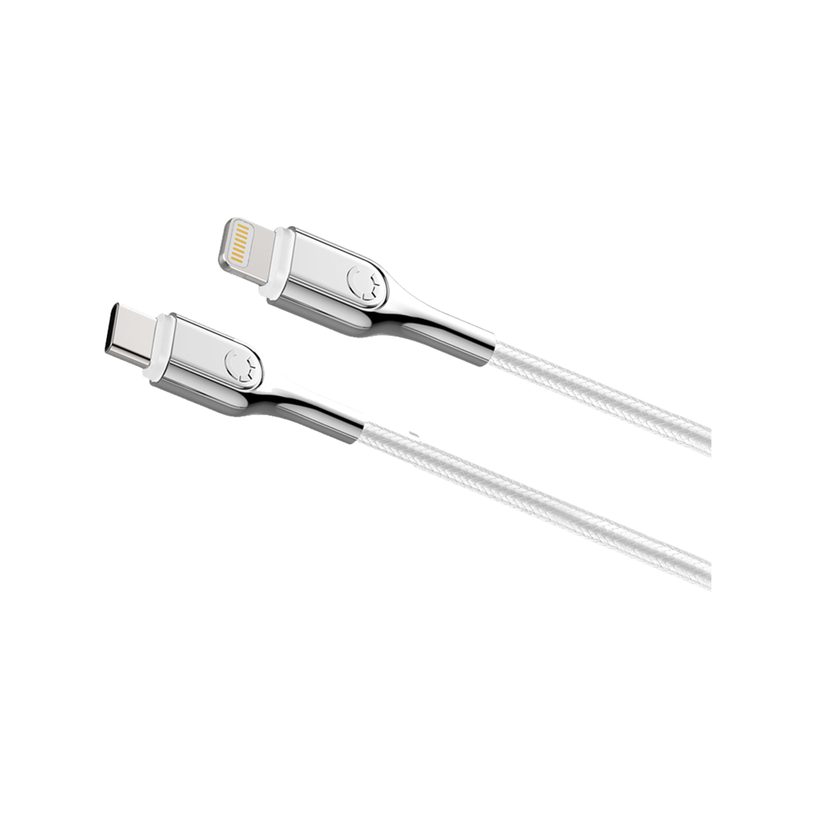 Armoured Lightning to USBC Cable 2M White Bunnings Australia