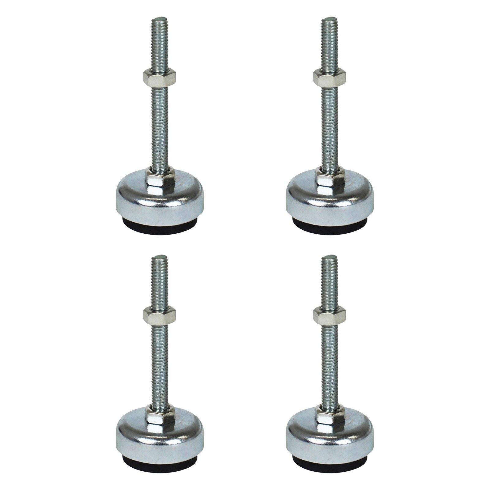 Richmond 30mm x M6 Steel Fixed Levelling Feet 4 Pack Bunnings New