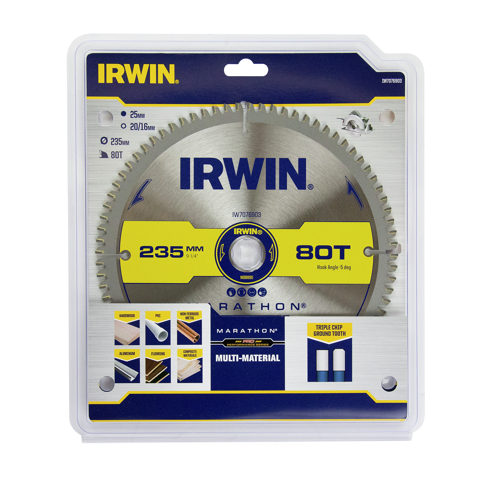 Irwin 254mm 100T Marathon Pro Performance Multi Material Circular Saw Blade Bunnings New Zealand