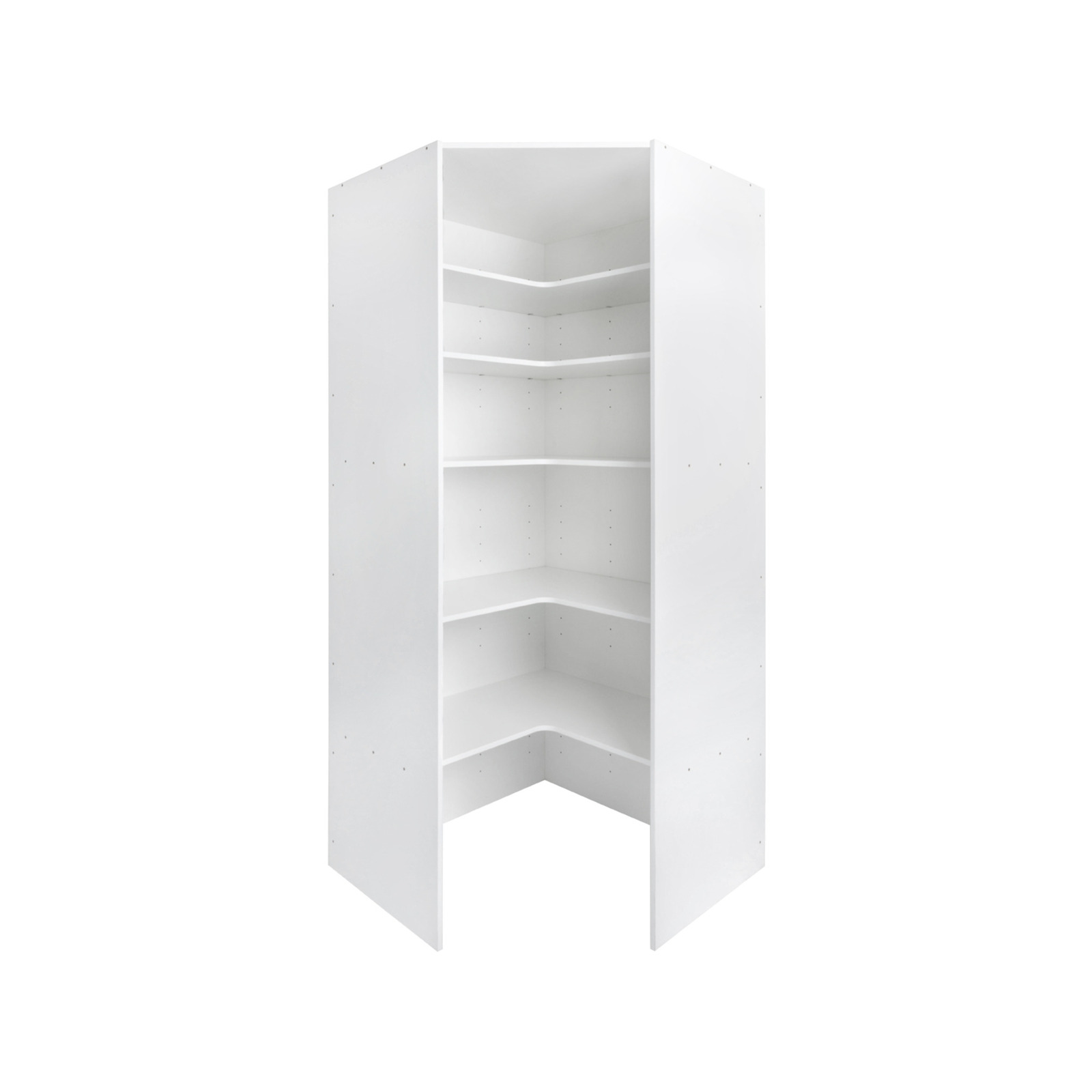 Kaboodle Kitset 1000mm White Pantry Corner Carcass Bunnings New Zealand