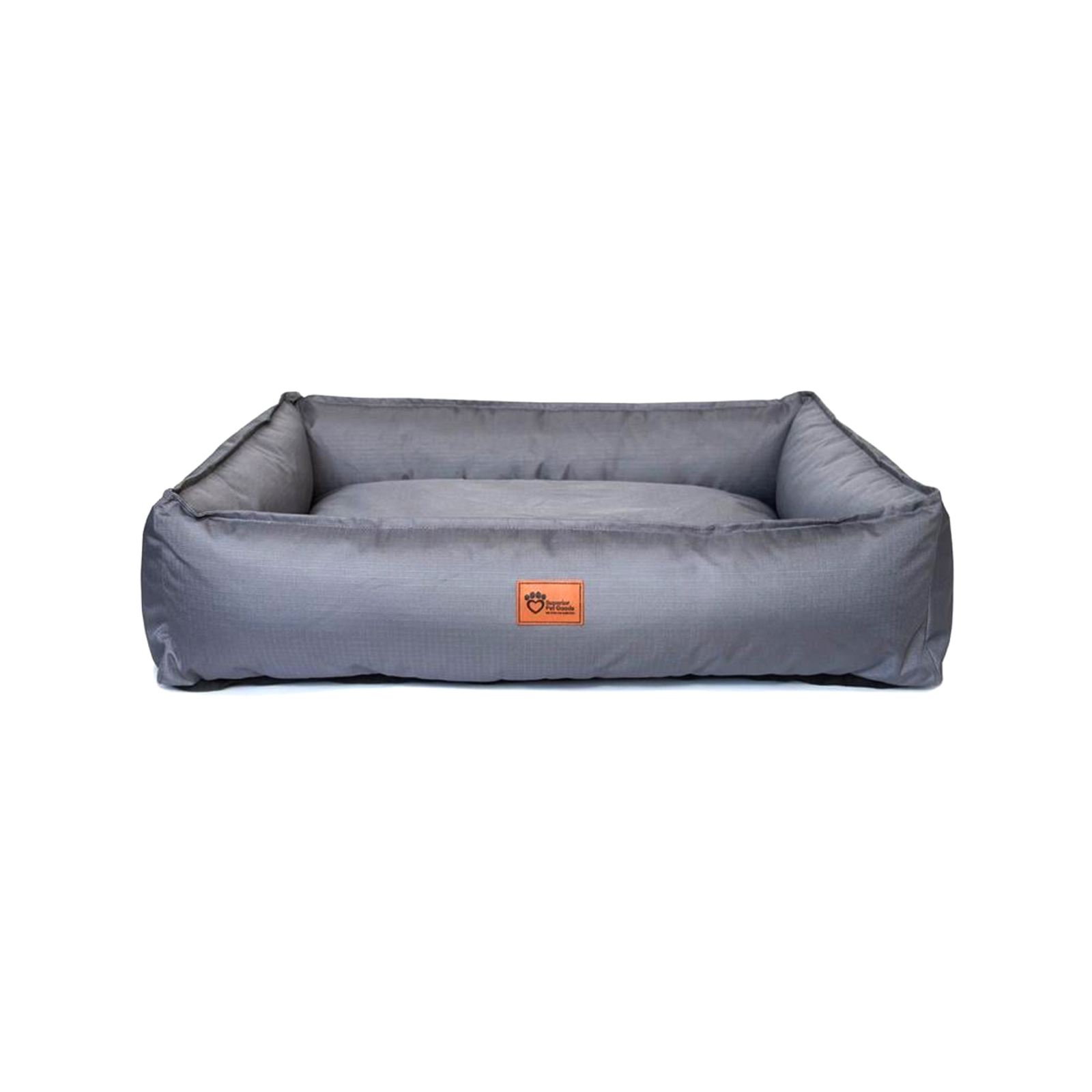 Superior Pet Goods Ripstop Pet/Dog Lounger/Bed Steel Grey Large 116cm