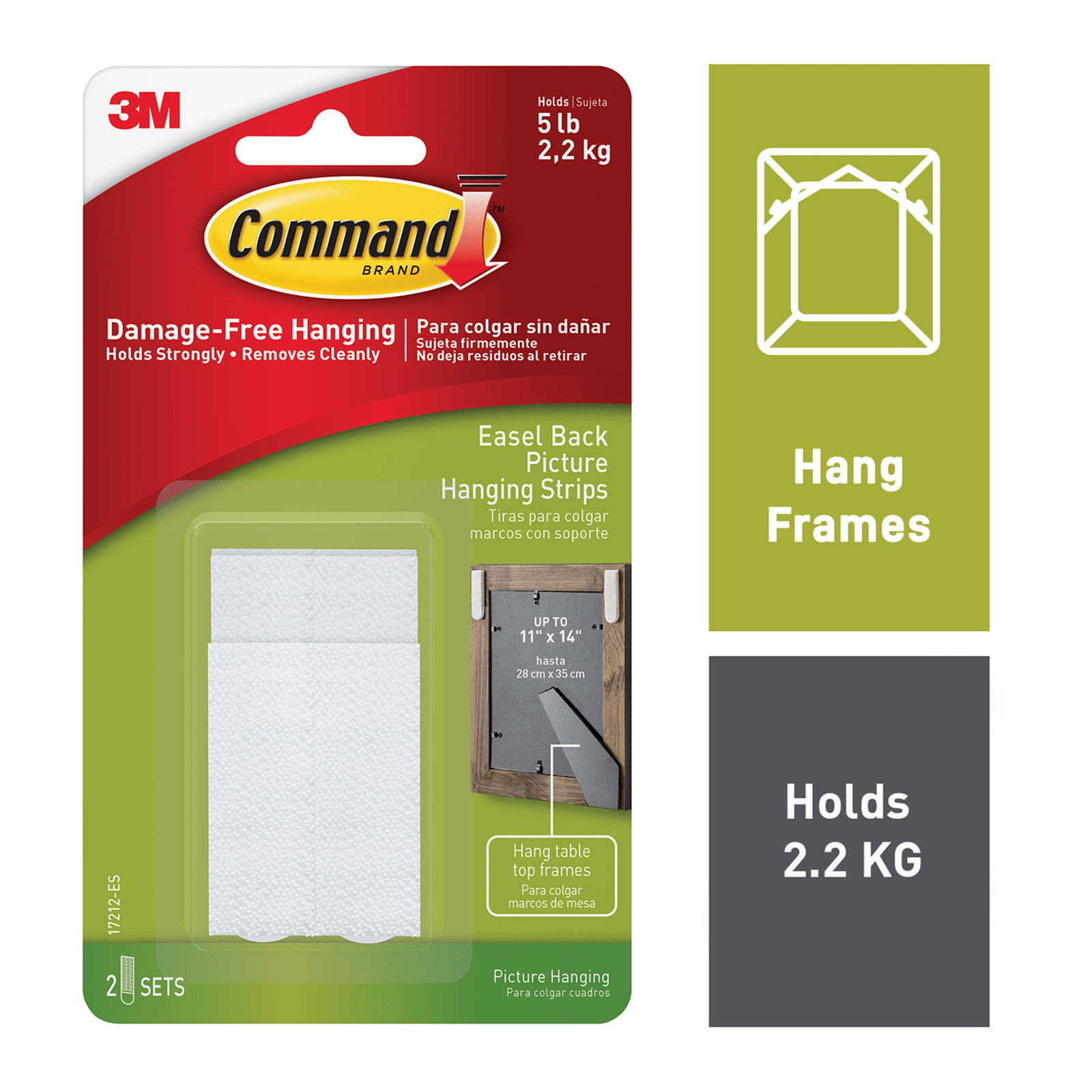 Command™ Easel Back Picture Hanging Strips Bunnings New Zealand