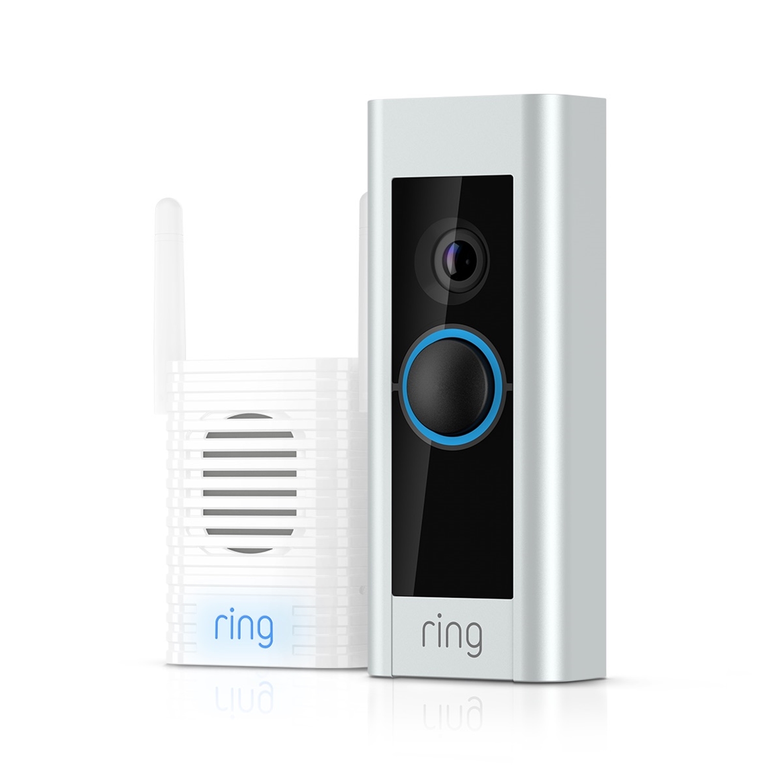 Ring White Video Doorbell Pro with Chime Pro Bunnings Australia