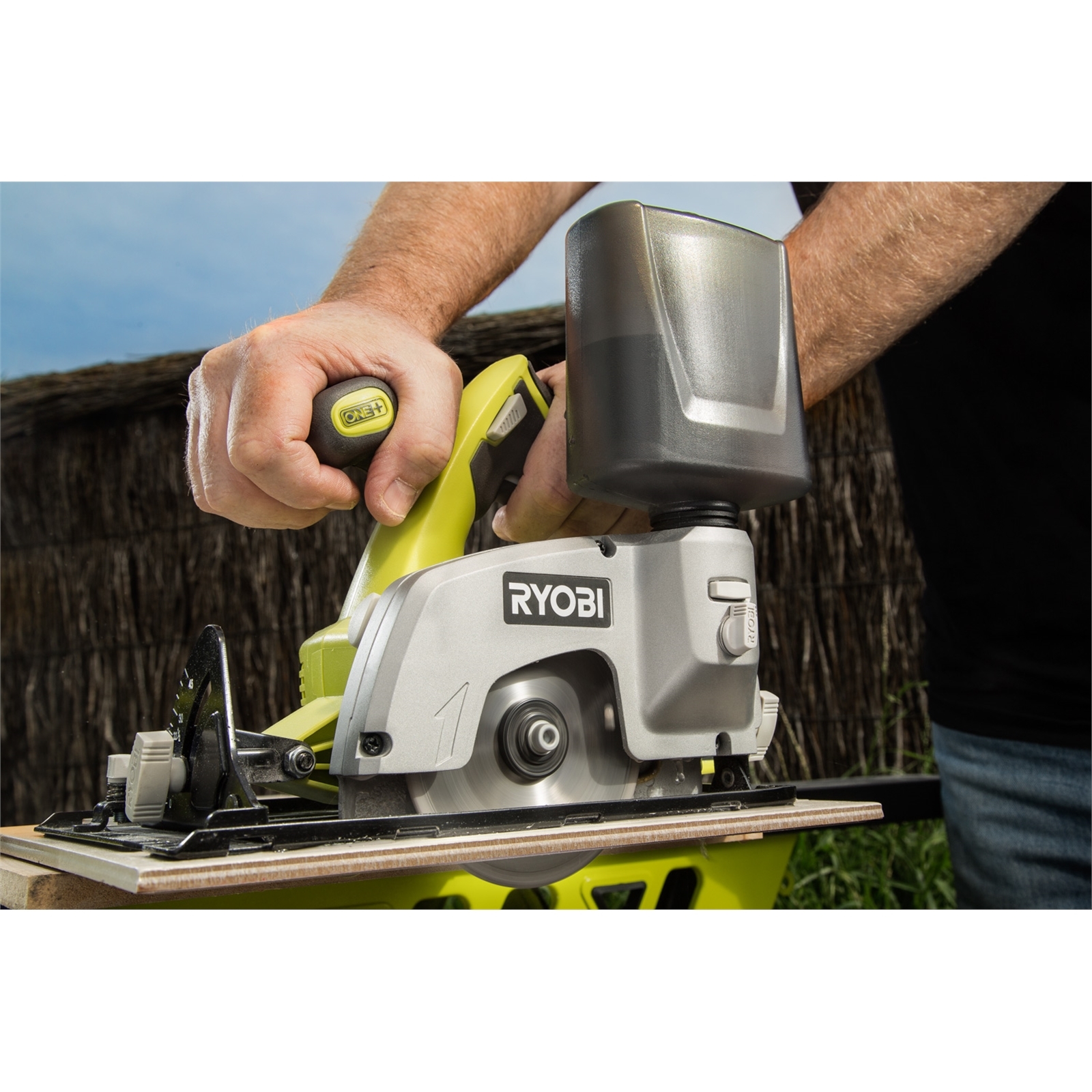Ryobi 18V ONE+ 105mm (4") Tile Saw Skin Only Bunnings New Zealand