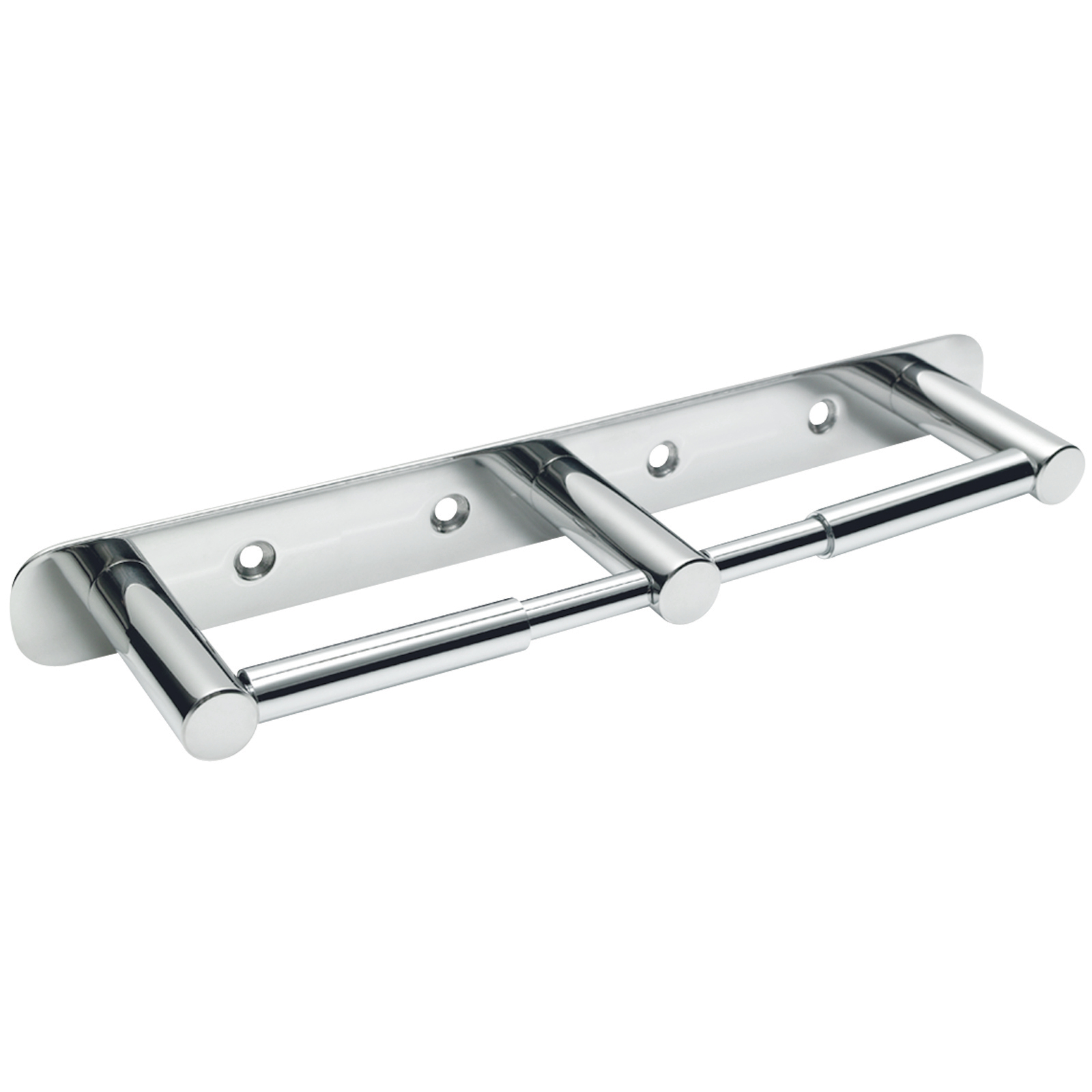 Bradley Australia Double Toilet Roll Holder With Backplate Bunnings