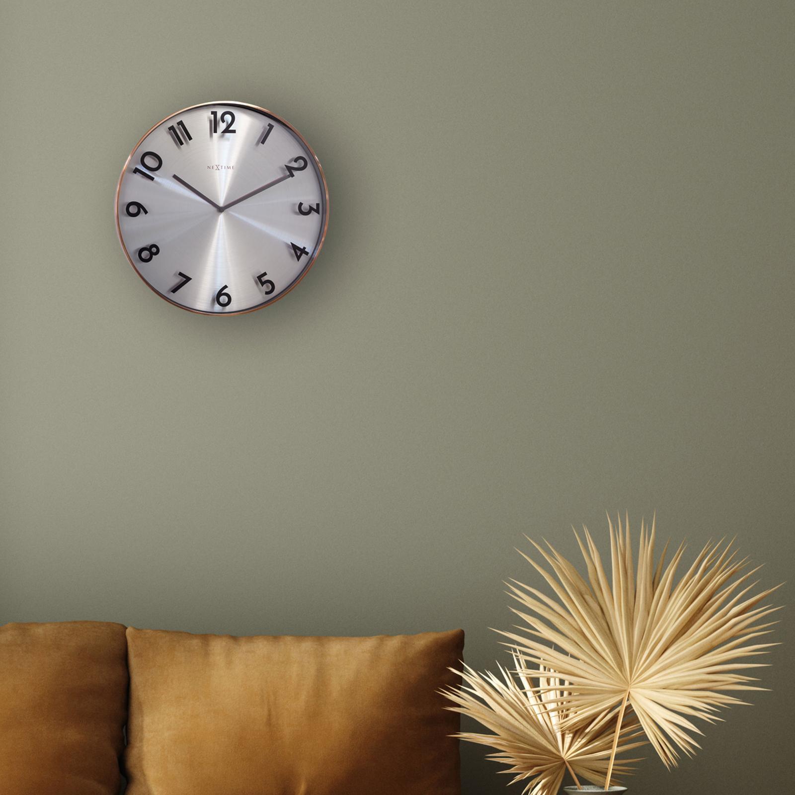 NeXtime Reflection Wall Clock 40cm Copper Bunnings Australia