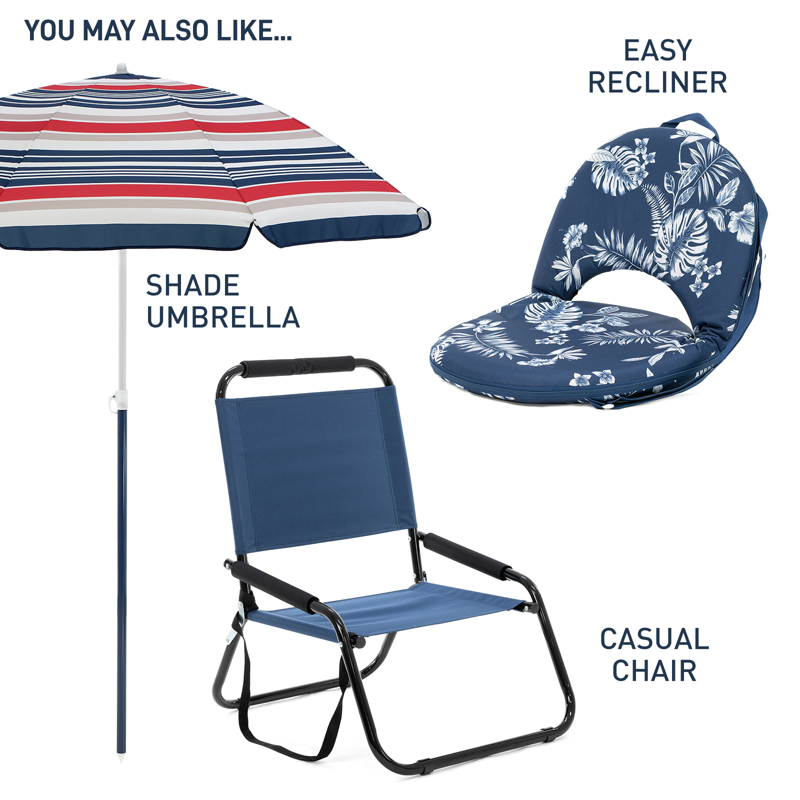 Marquee Resort Stripe Low Folding Picnic Chair Bunnings Australia