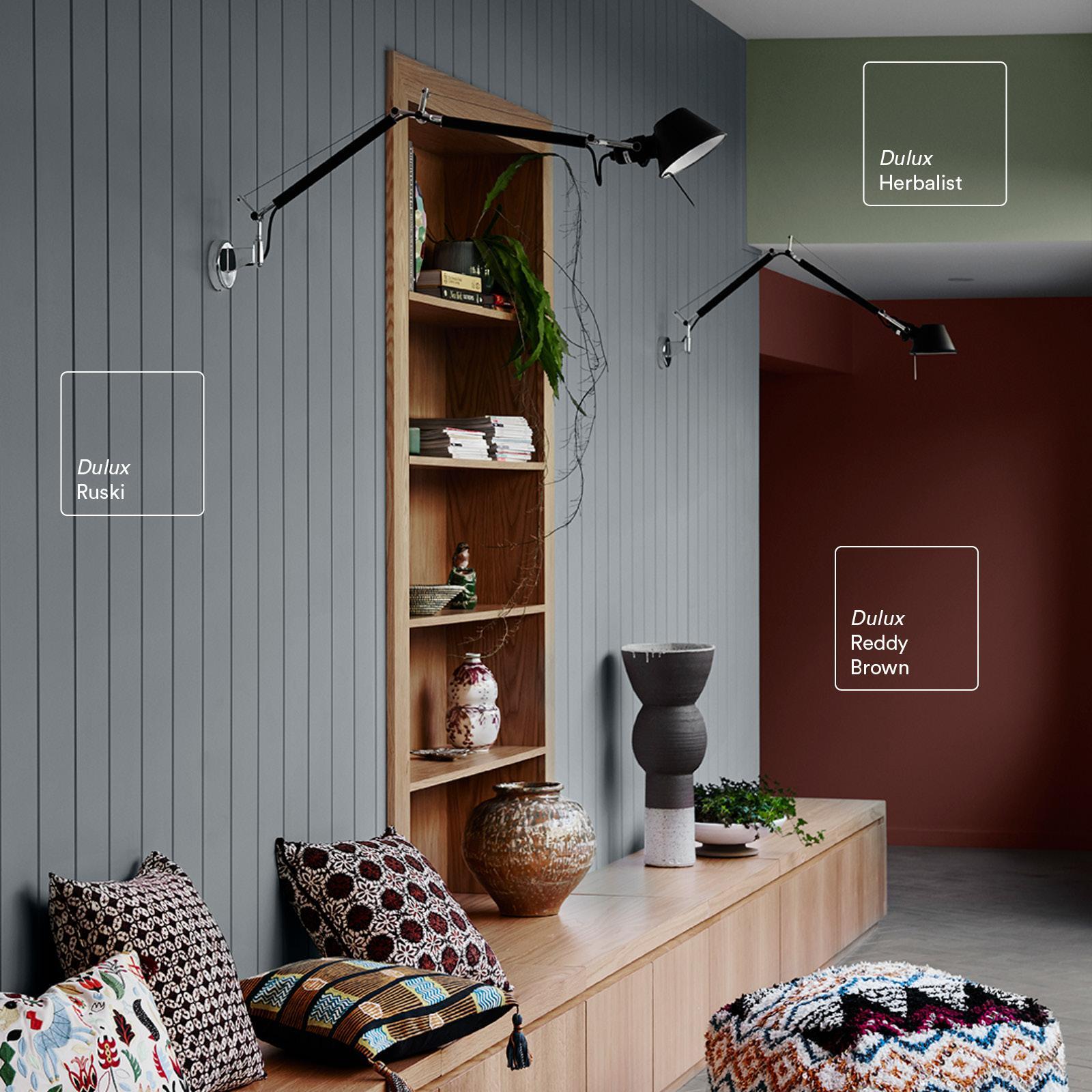 Dulux 1L Wash&Wear Low Sheen True Red Interior Paint Bunnings Australia