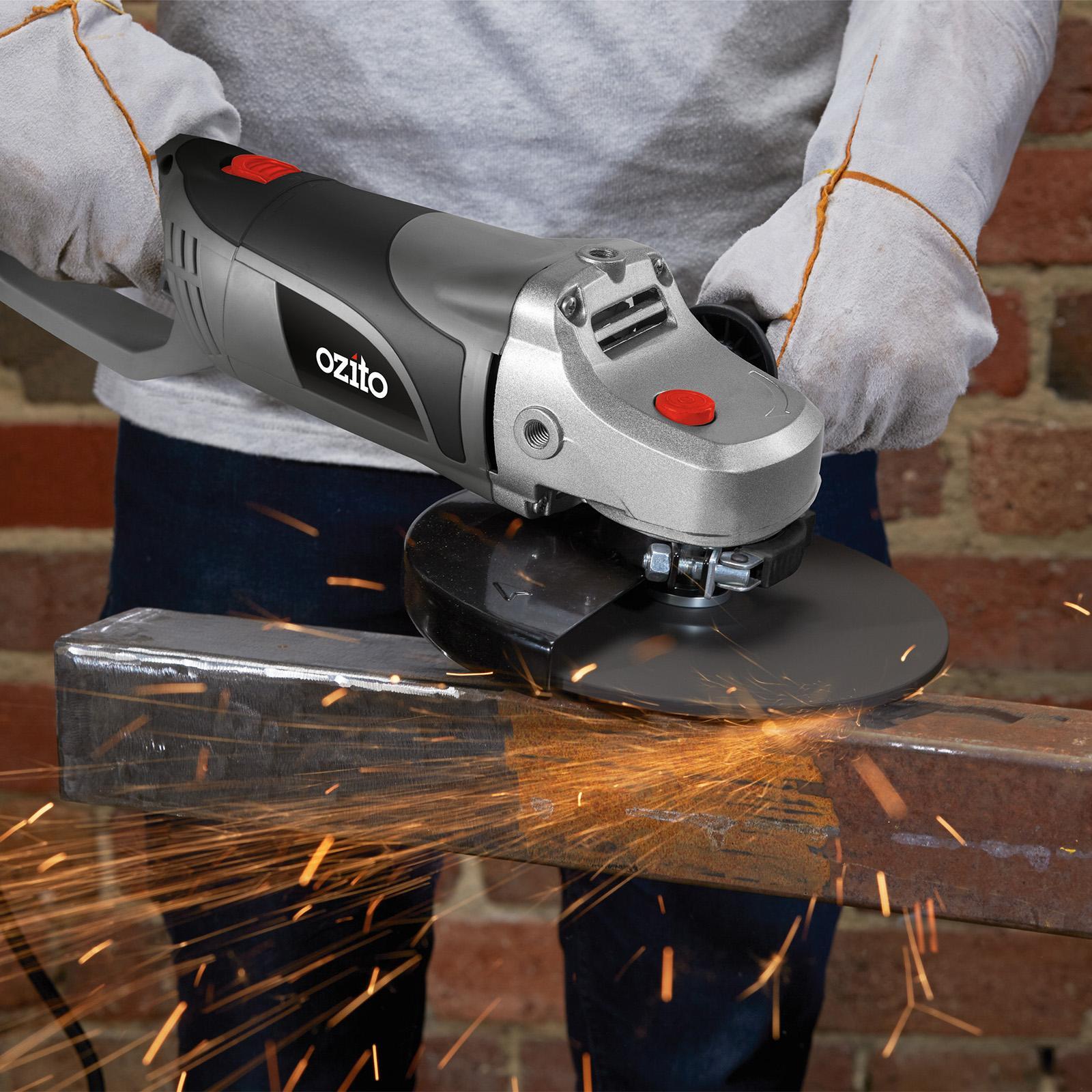 Ozito 230mm 2350W Angle Grinder Kit Bunnings Australia