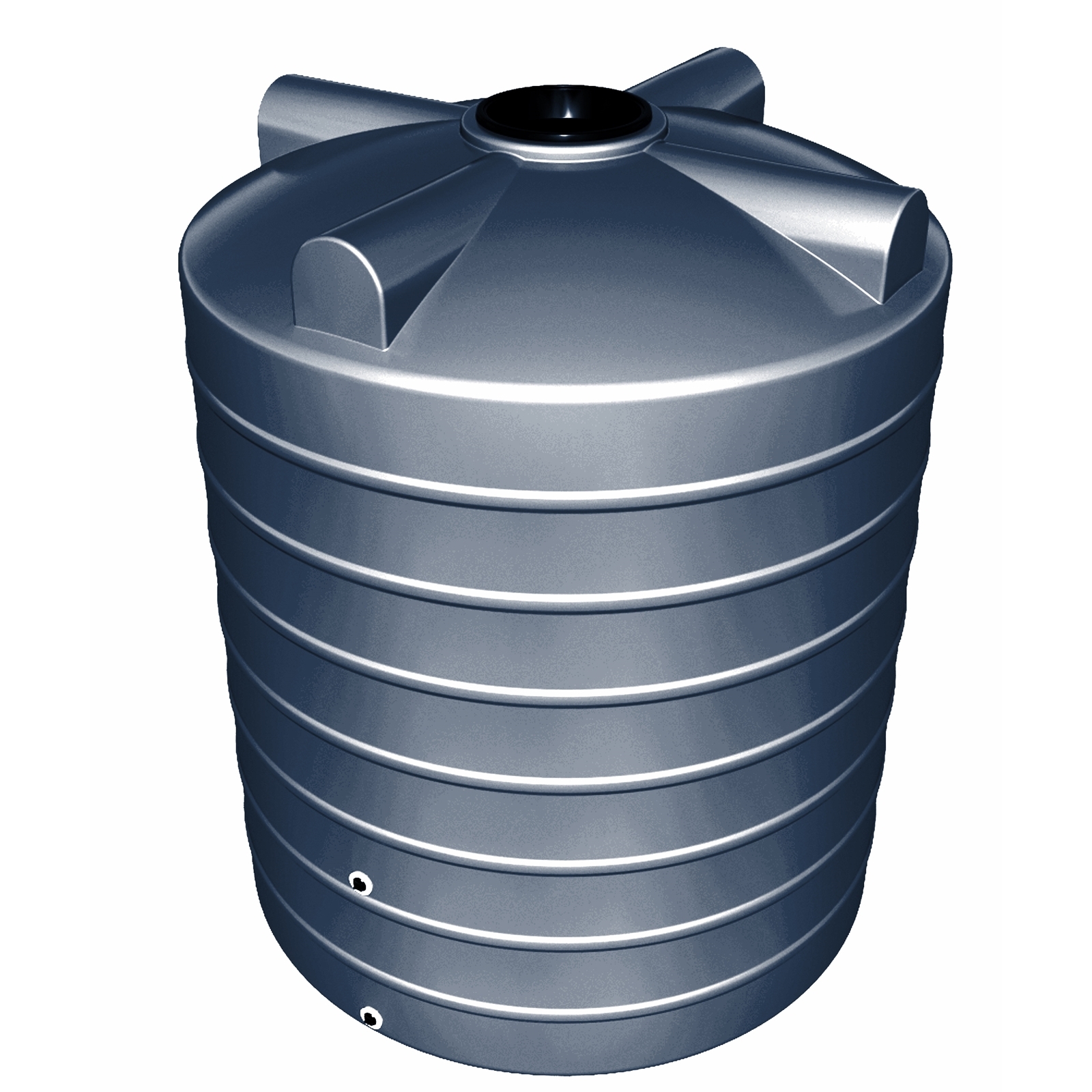NextGenRoto 3200L Polyethylene Round Water Tank Mountain Blue