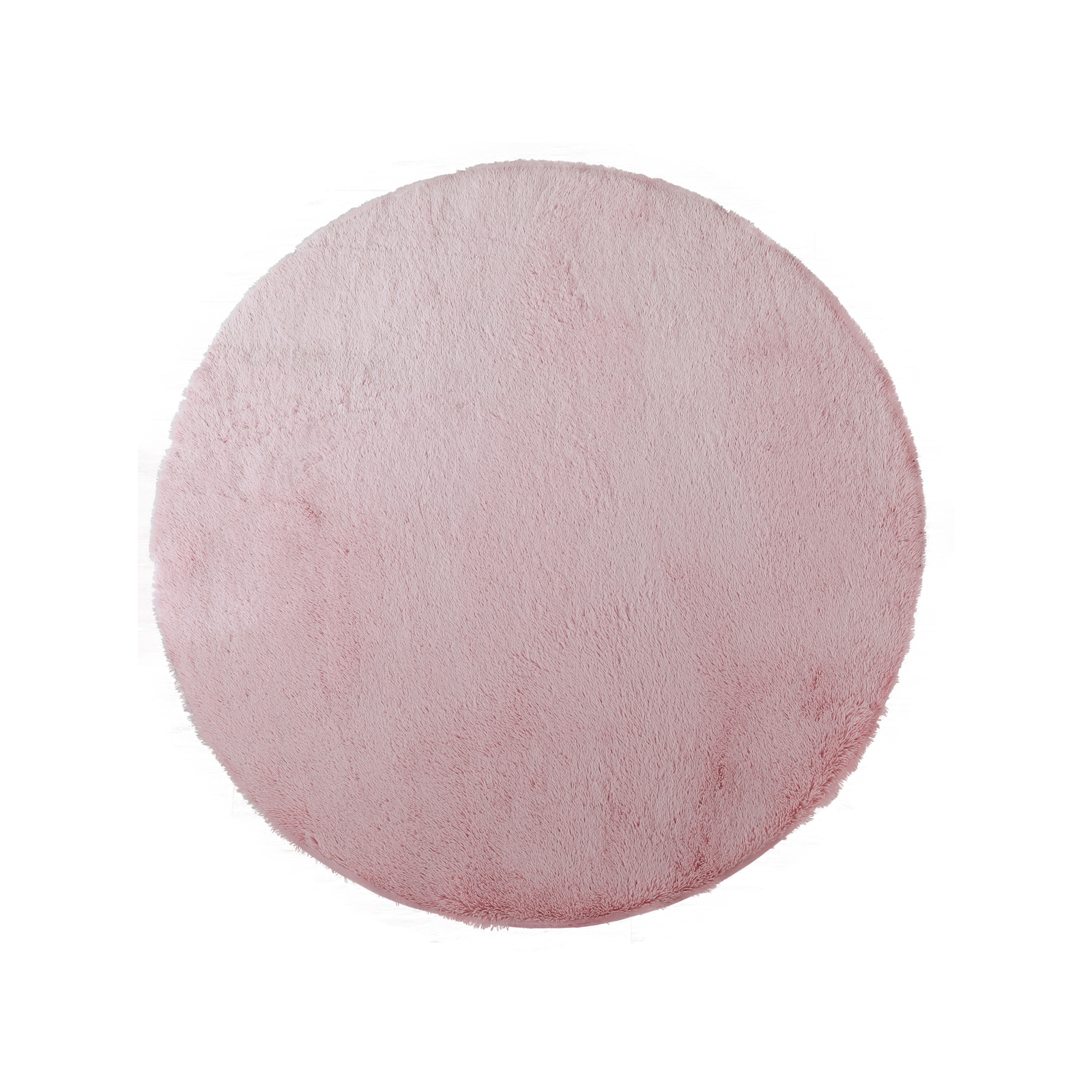 Smart Home Products 180cm Blush Orville Round Shag Pile Rug Bunnings