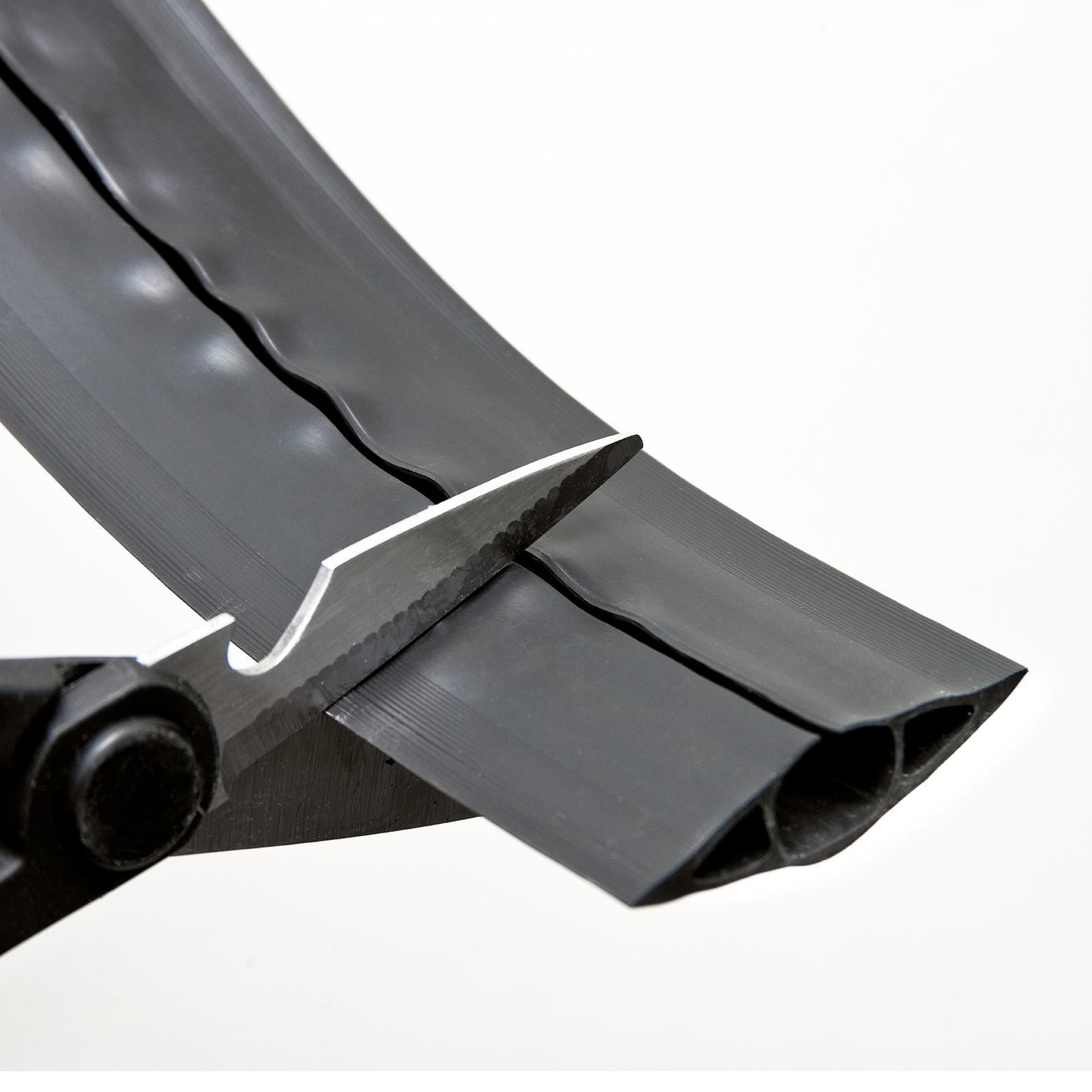 DLine 17 x 9mm 1.8m Black Light Duty Floor Cover Bunnings Australia