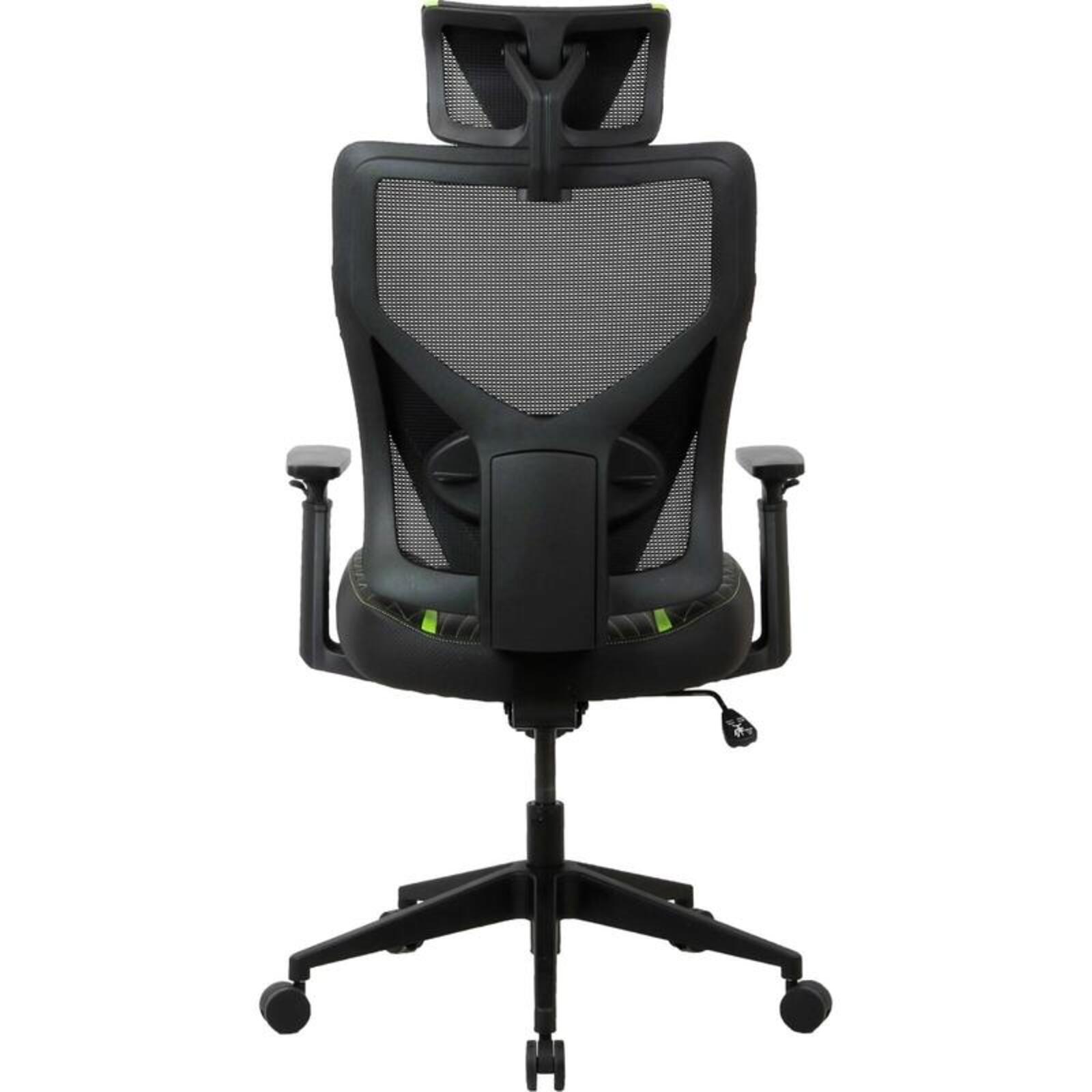ONEX GE300 Breathable Ergonomic Gaming Chair Black/Green Bunnings Australia