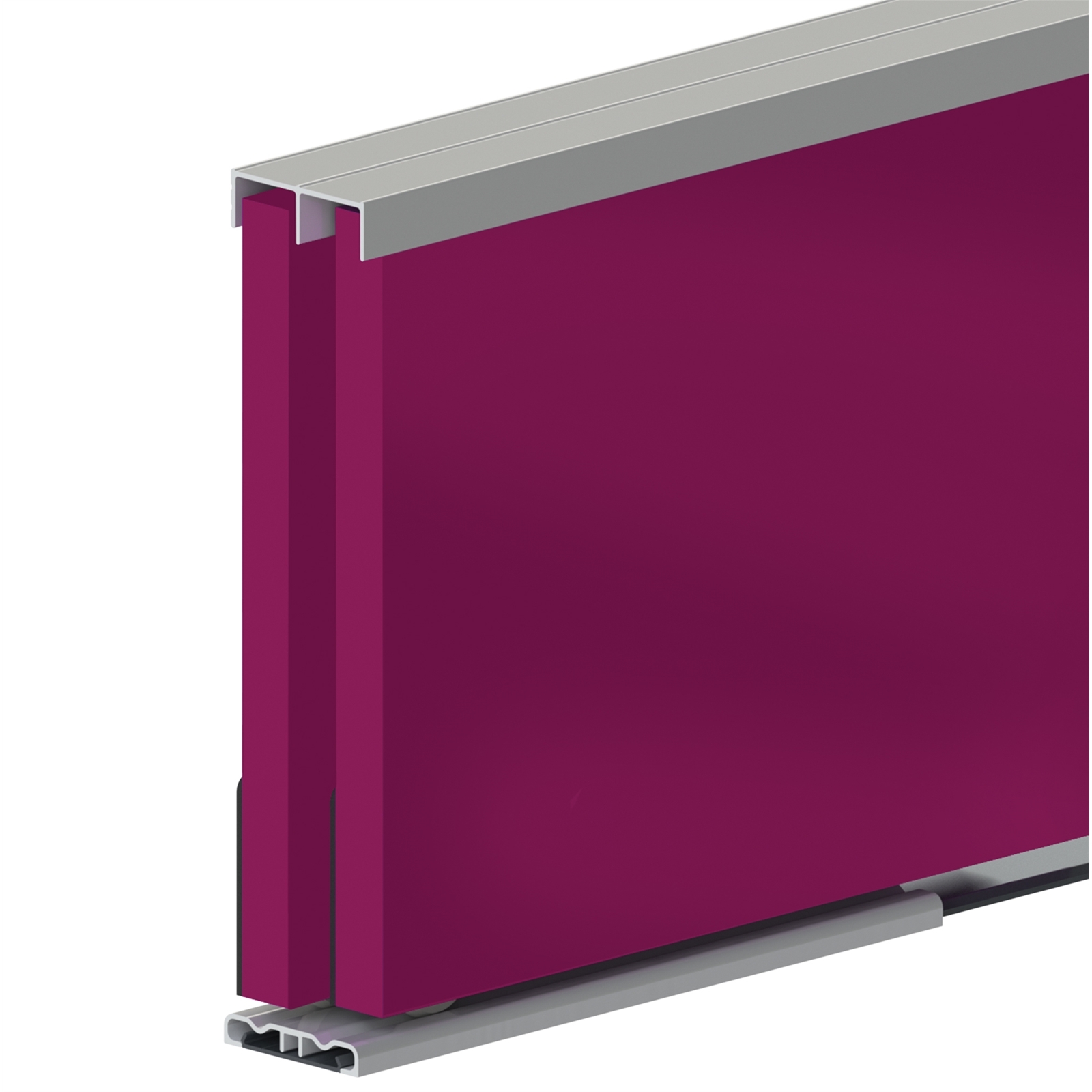 Cowdroy 1800mm Door Track System 3 Door Set Bunnings