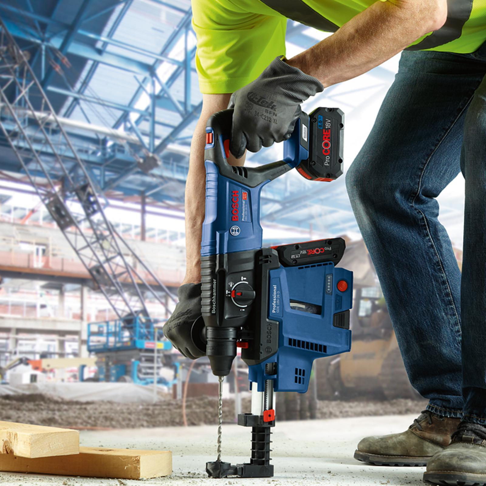 Bosch Blue 18V HEPA Dust Extractor For Rotary Hammers Bunnings Australia