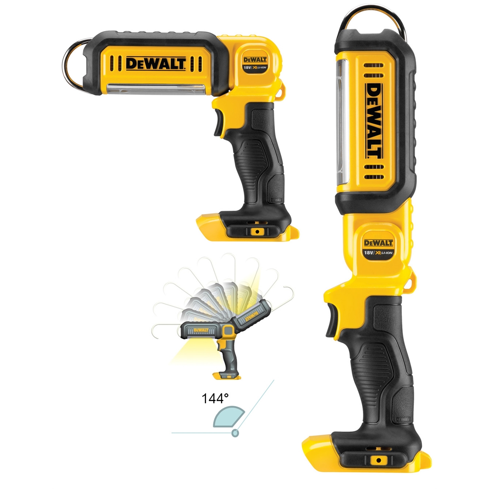 DeWALT 18V Handheld LED Work Light Skin Only Bunnings Australia