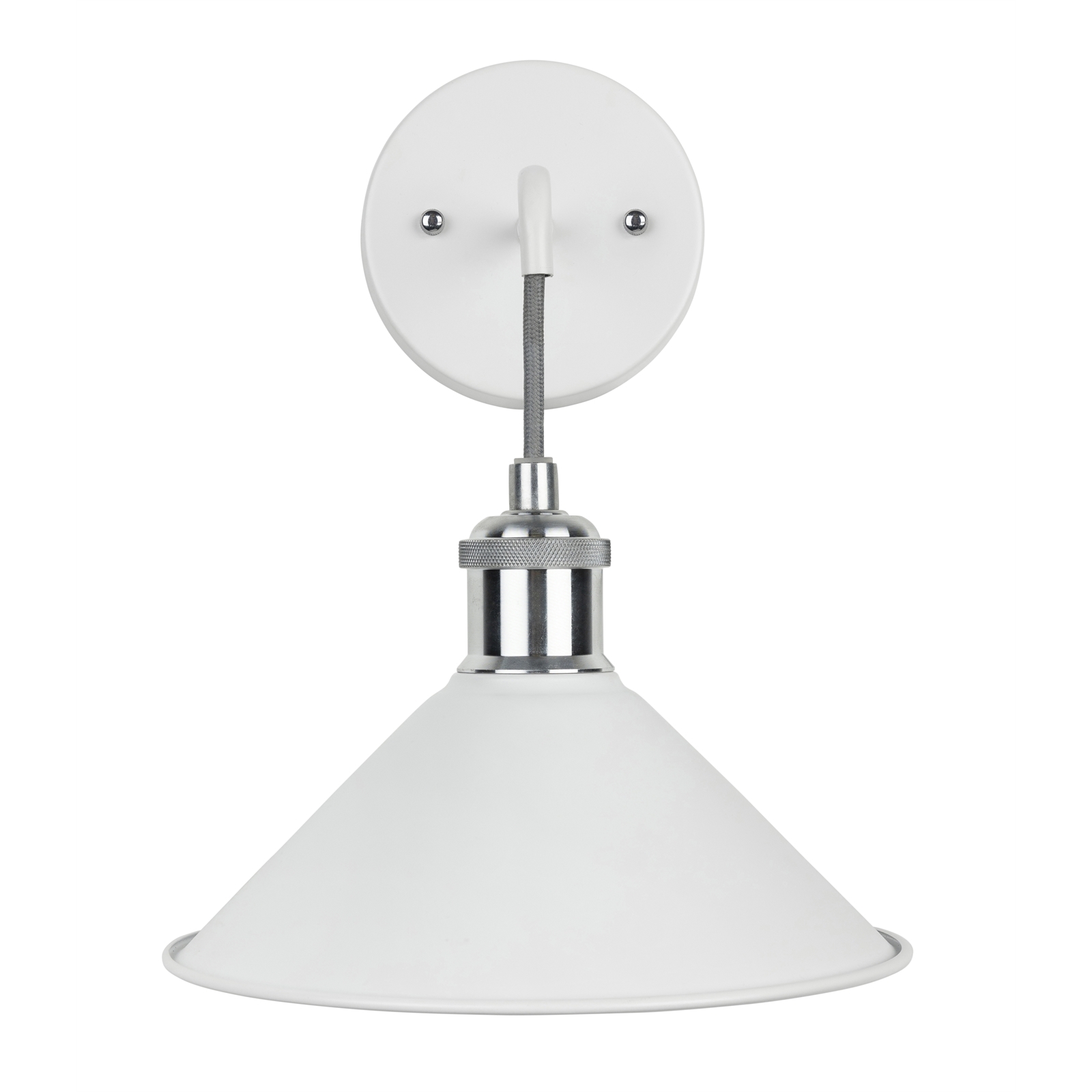 Brilliant White Chrome DIY Croft Wall Light Bunnings Australia