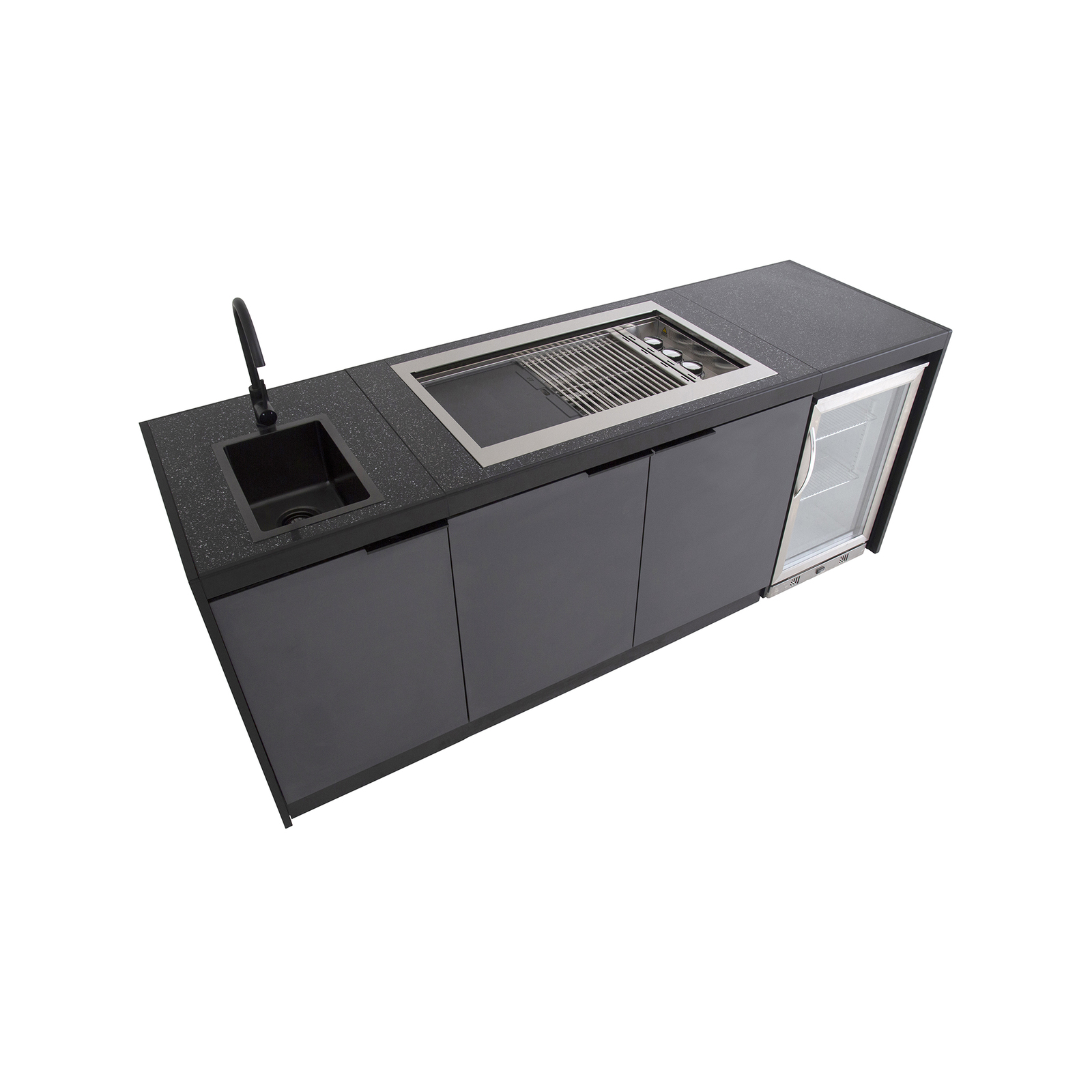 Gasmate Soho Drop In 4 Burner BBQ with Flat Lid Bunnings Australia