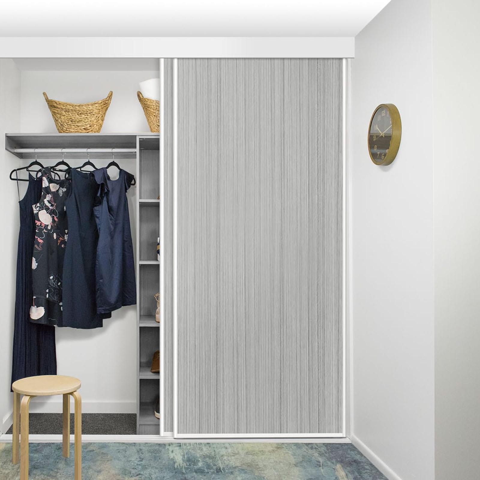 Multistore 2400 x 1200mm Mist 2 Sliding Doors Package Bunnings Australia