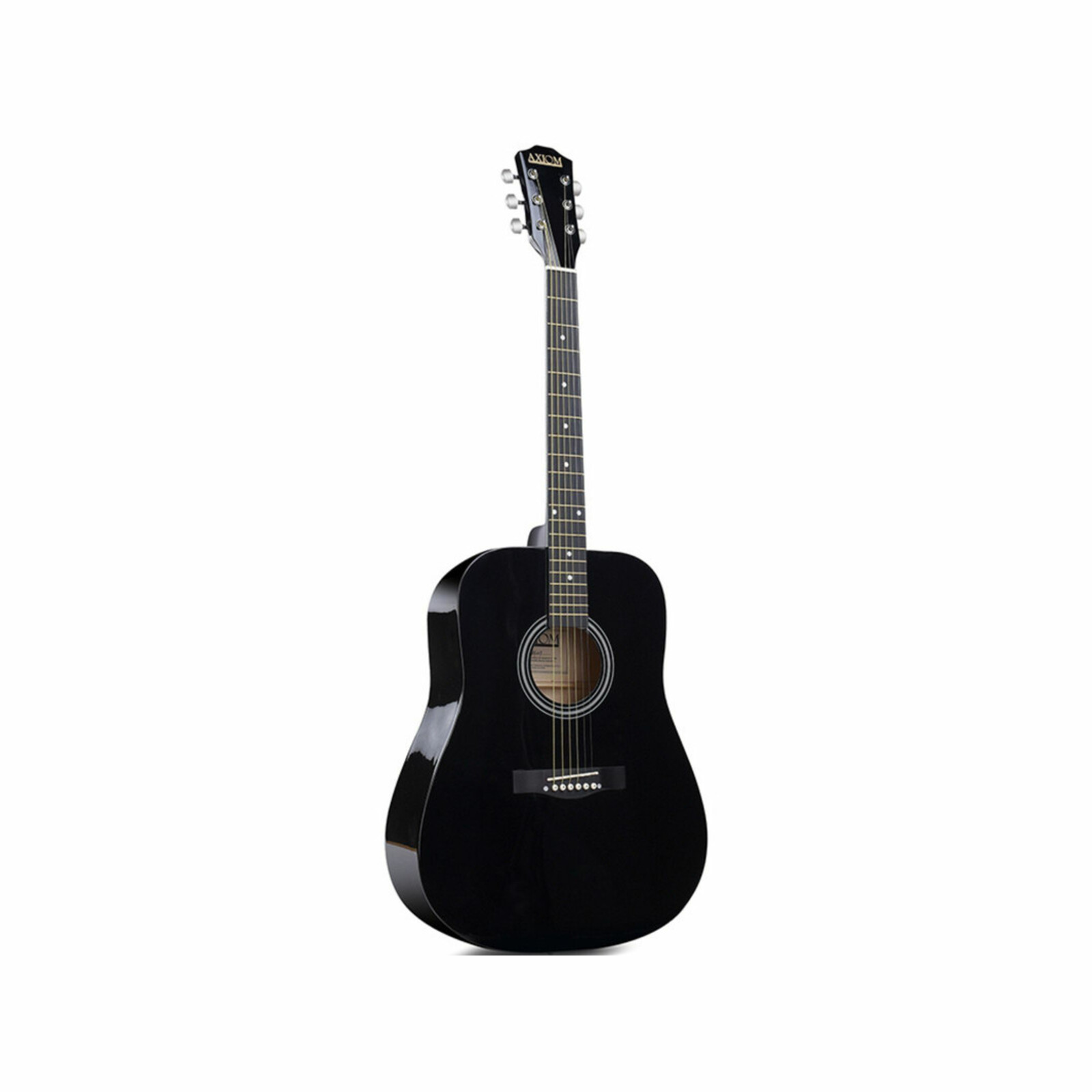 Axiom Folkmaster Beginner Steel String Guitar Black Bunnings Australia