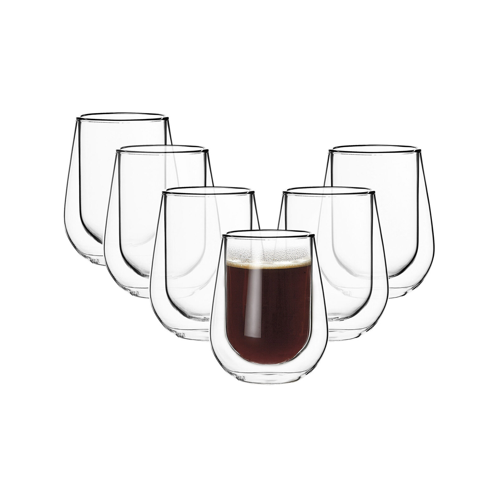 Salisbury & Co Duo Double Wall Glass 250ml Set of 6 Bunnings Australia