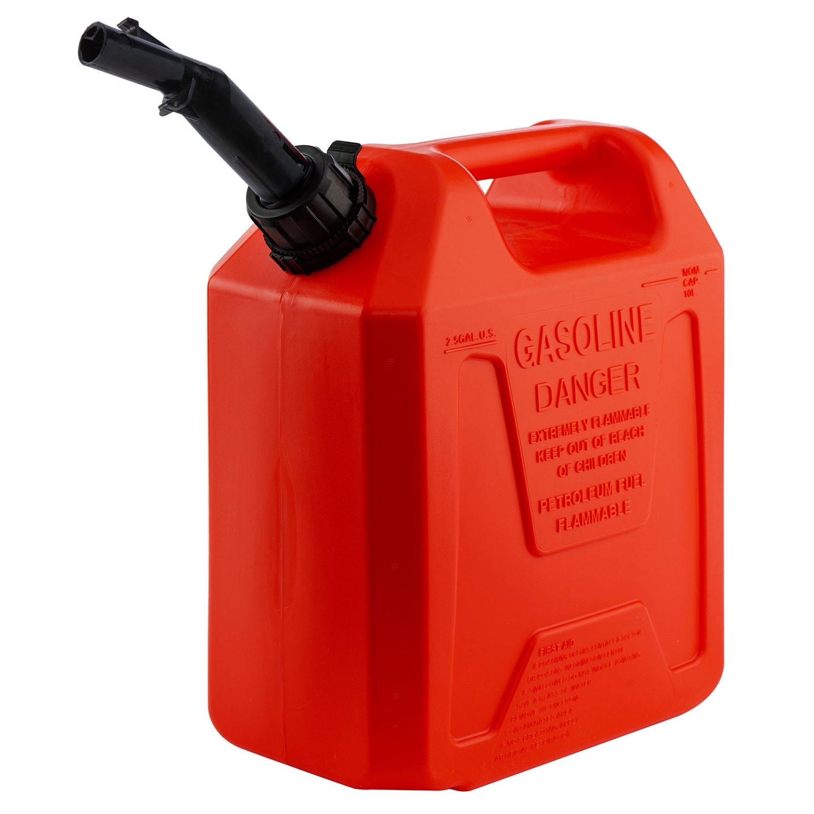 Sandleford 10L Red Ultimate Plastic Fuel Can Bunnings Australia