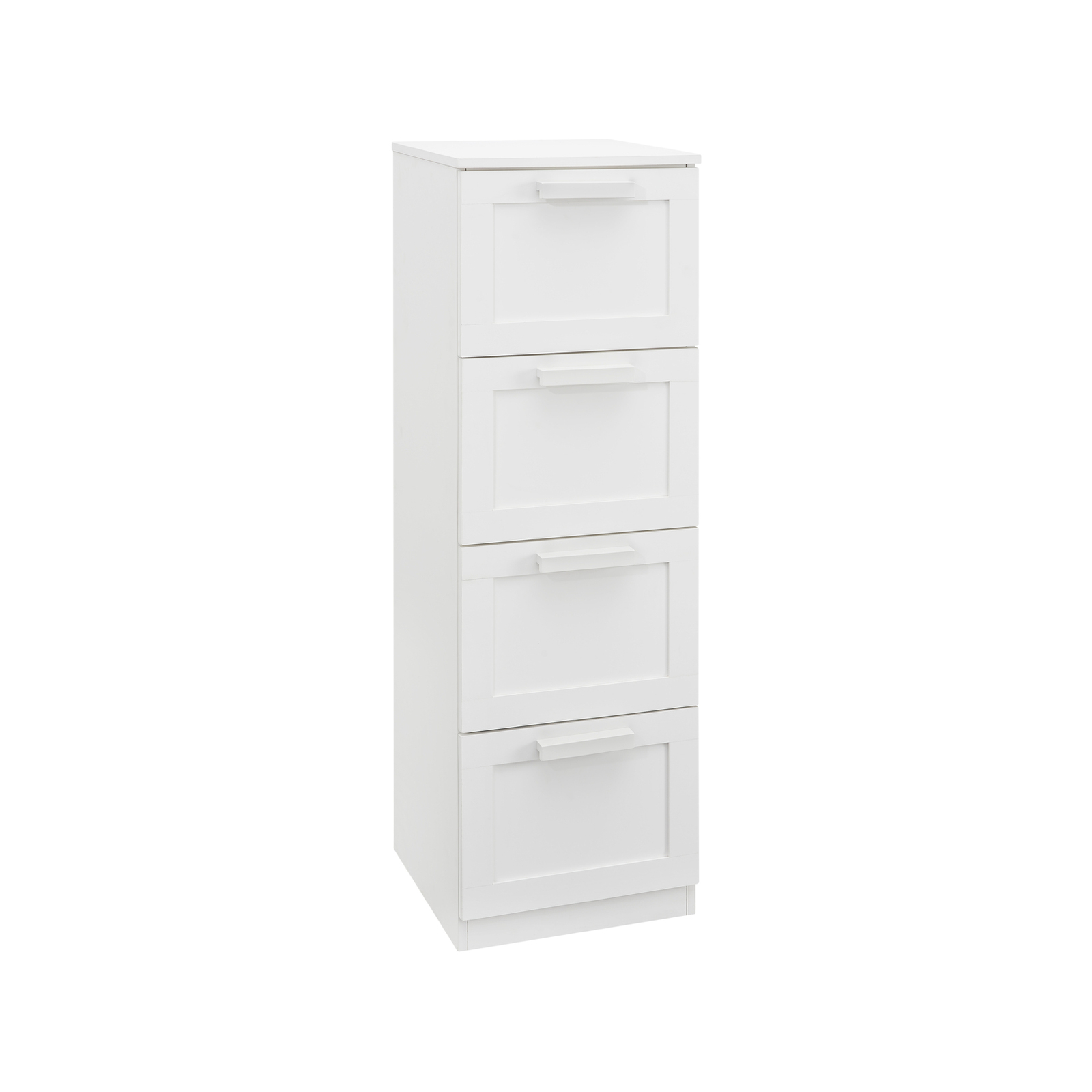Cosmoliving Allure Chest Of 4 Drawers White Dressers Tallboys Stylishly