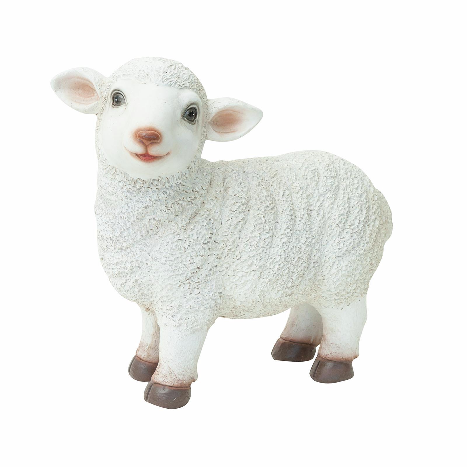 Tuscan Path 29cm Sheep Garden Statue Bunnings Australia