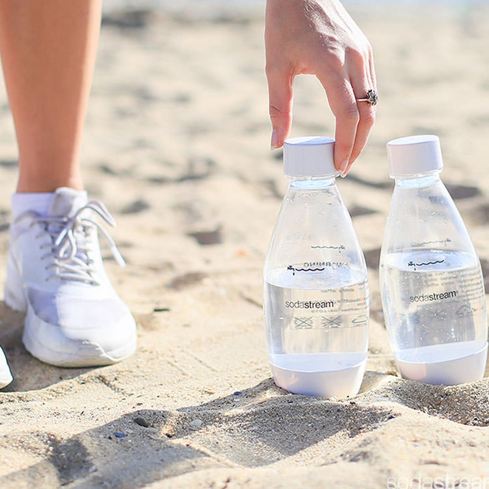 SodaStream Fuse 500ml Bottles Twin Pack White Bunnings Australia