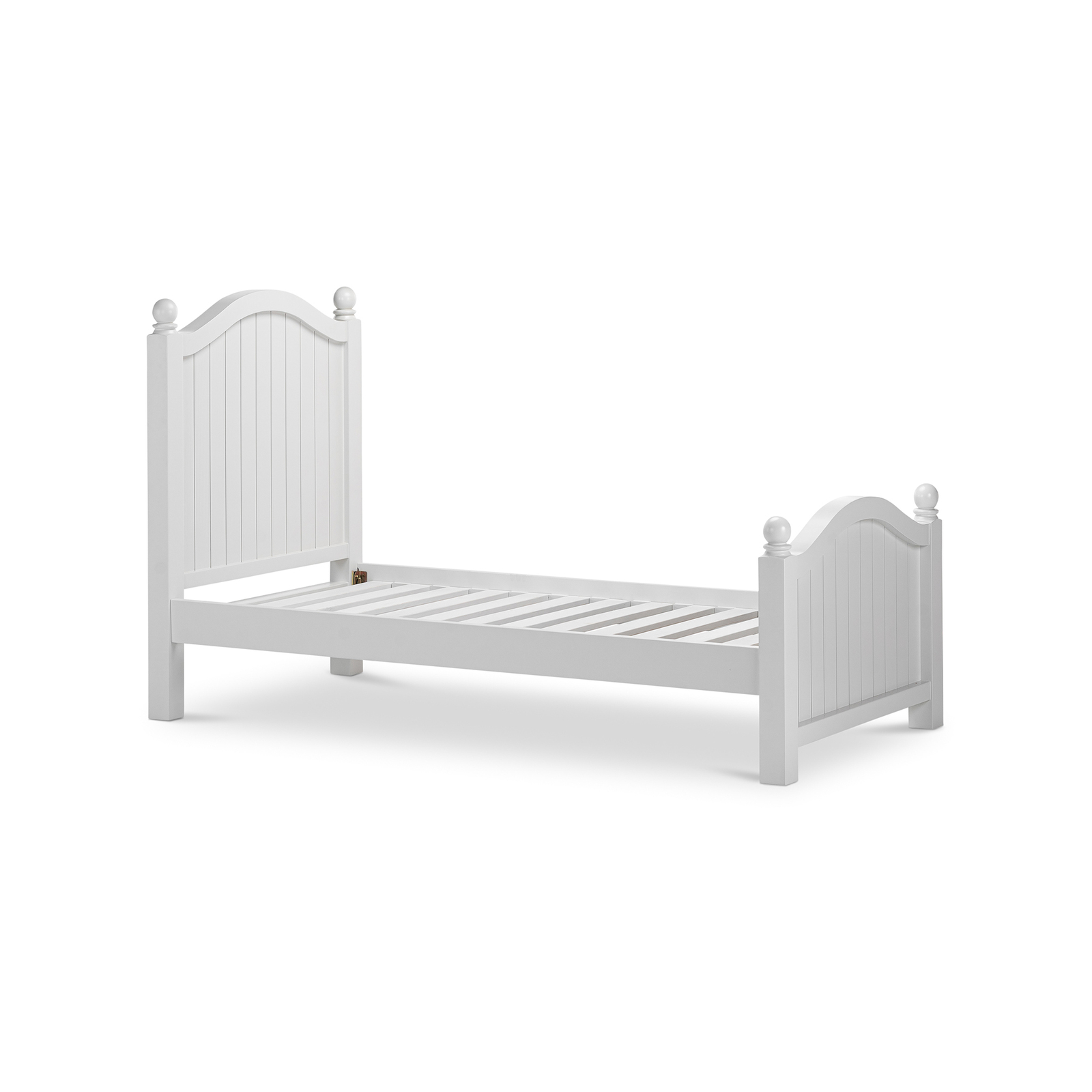 Emma Single White Bed Frame Bunnings Australia