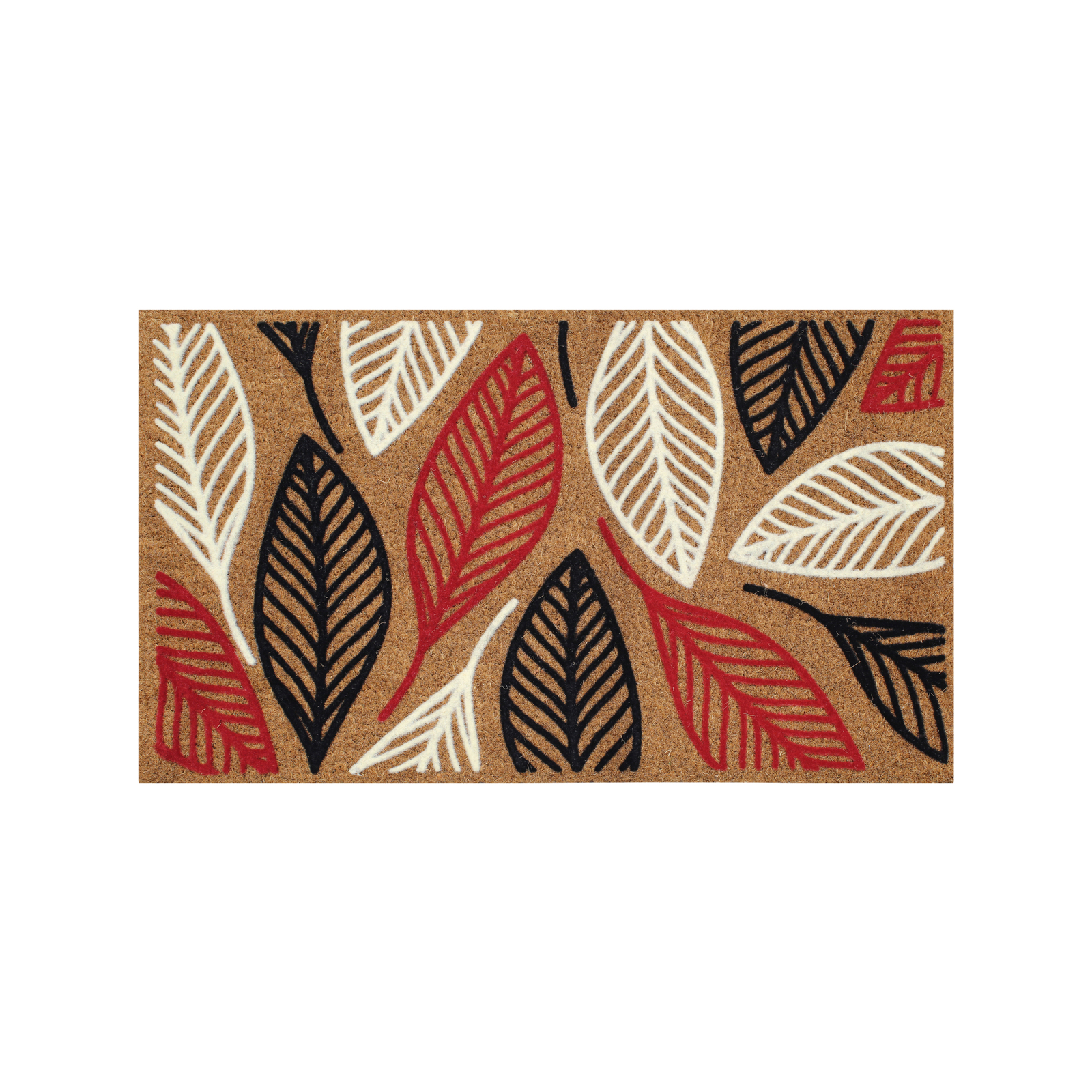 Axton 75 x 45mm PVC Coir Flock Leaf Mat Bunnings New Zealand