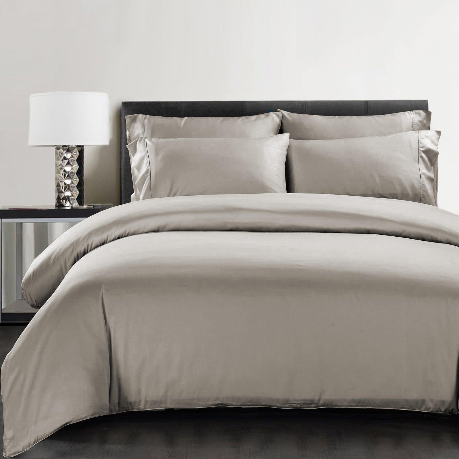 Silky Soft Bamboo Quilt Cover Latte Bunnings Australia