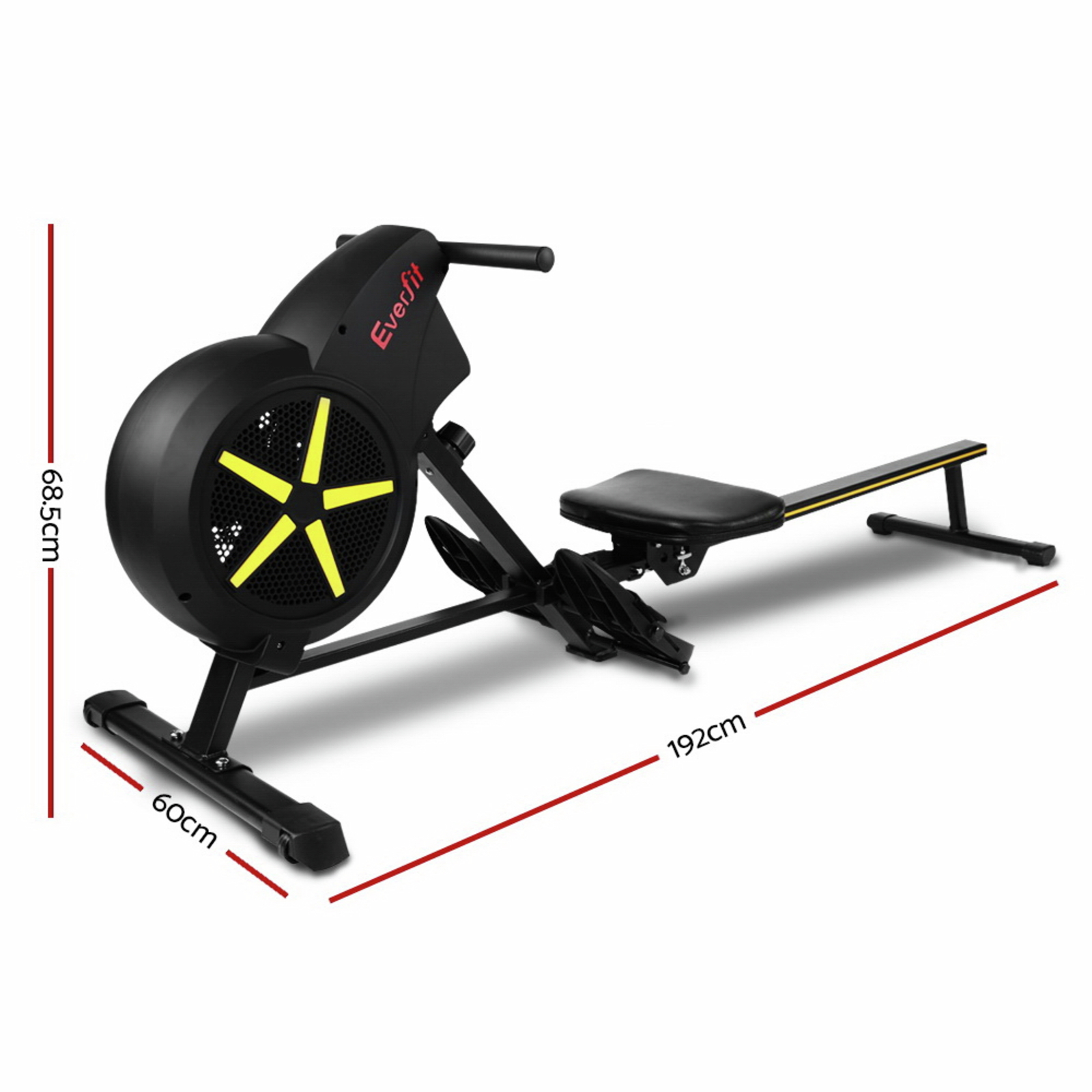 Everfit Air Exercise Rowing Machine Bunnings Australia