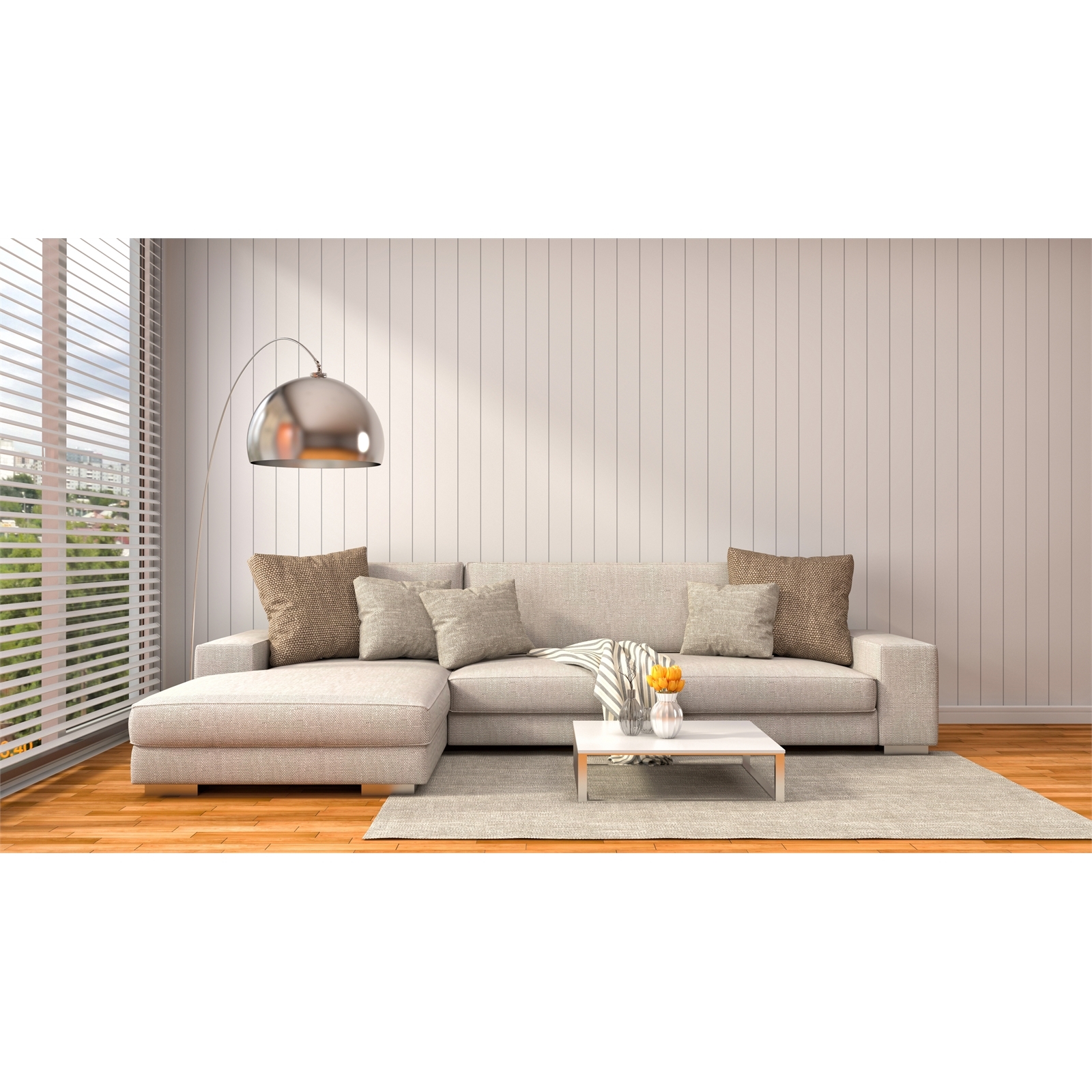 Easycraft EasyVJ 2400 x 1200 x 9mm Primed MDF Interior Wall Linings