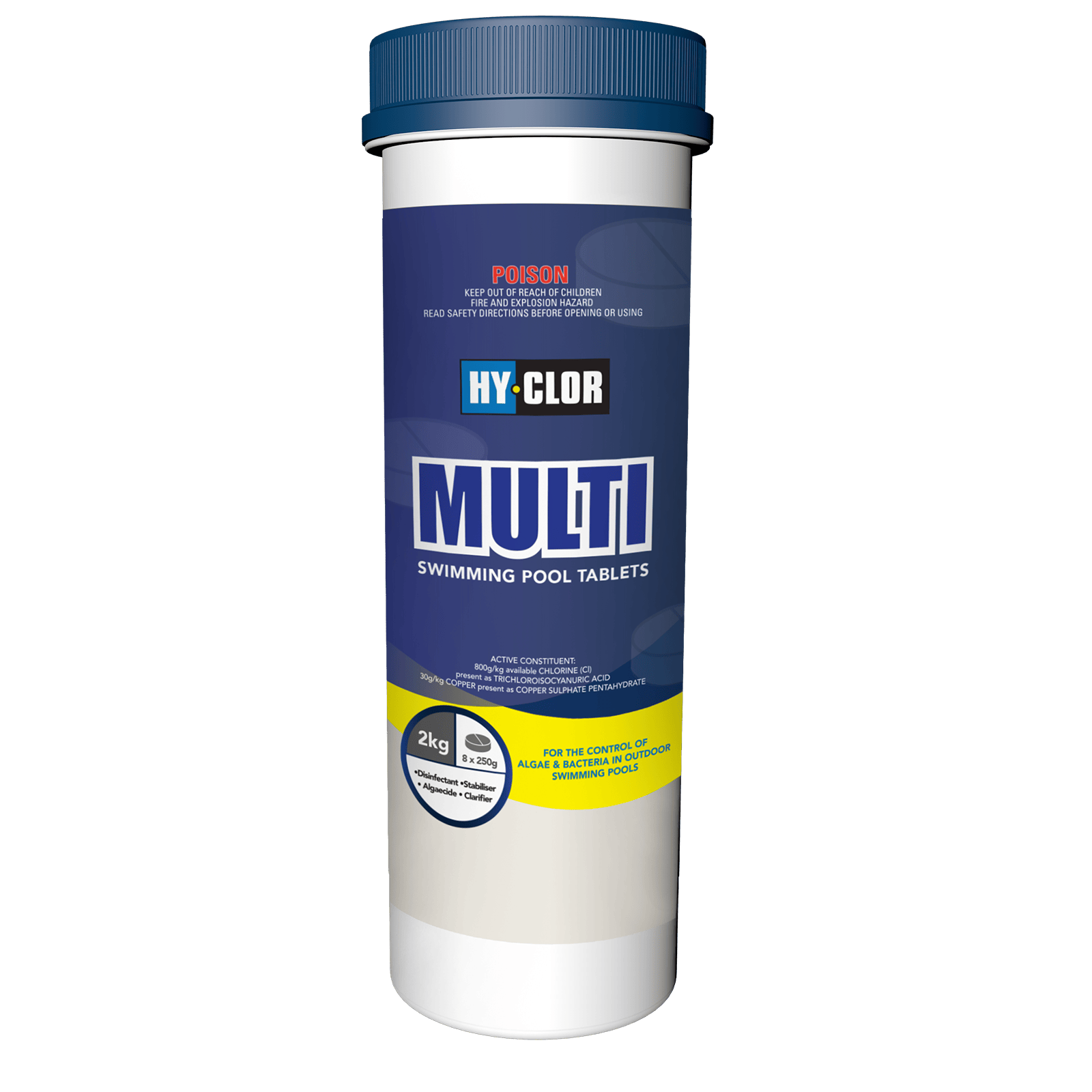 HyClor 2kg Multi Purpose Swimming Pool Tablets Bunnings Australia
