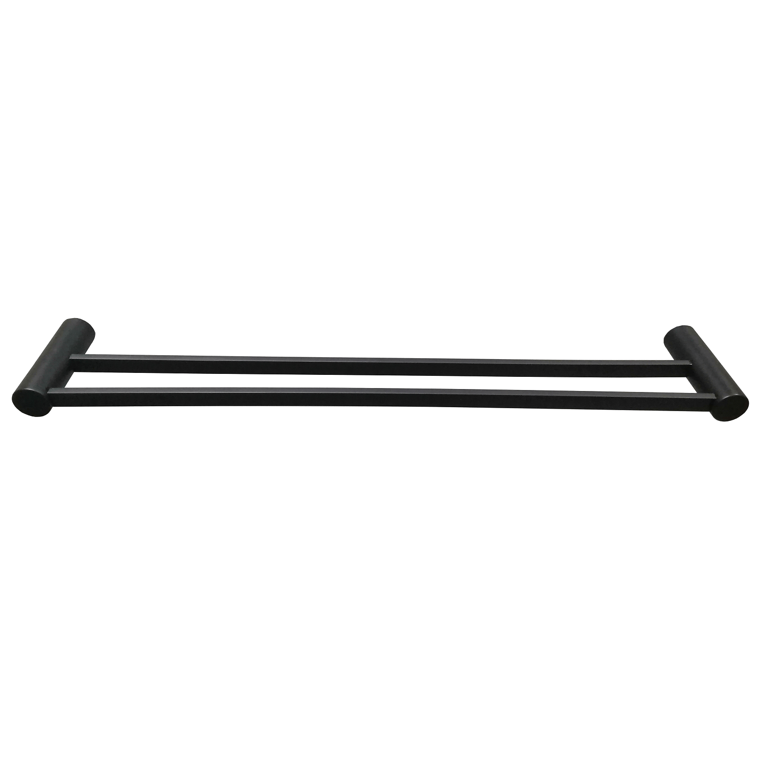 Barelli 600mm Matte Black Ambiente Double Towel Rail Bunnings Australia