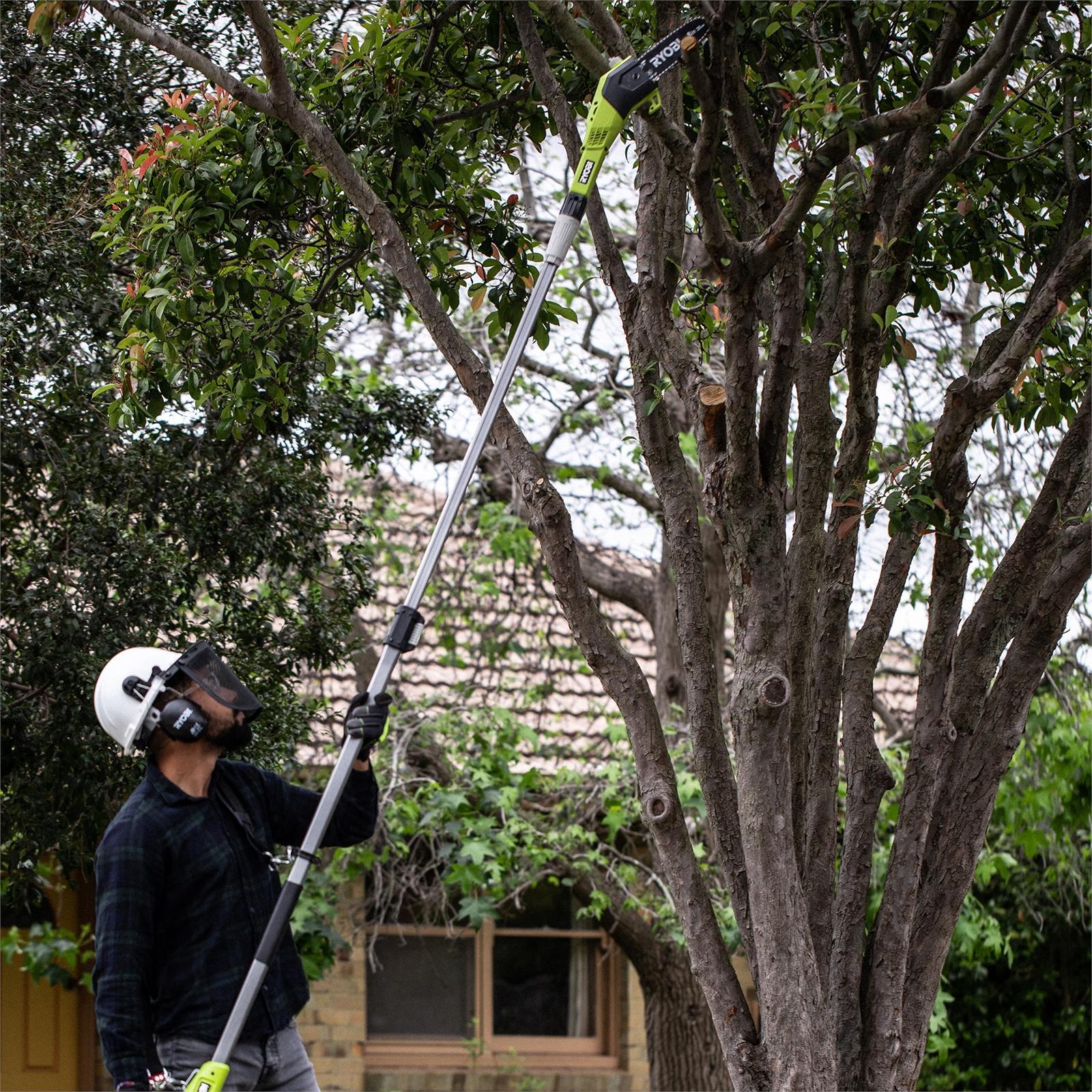 Ryobi 18V ONE+ Telescopic Pole Pruner Attachment Skin Only Bunnings