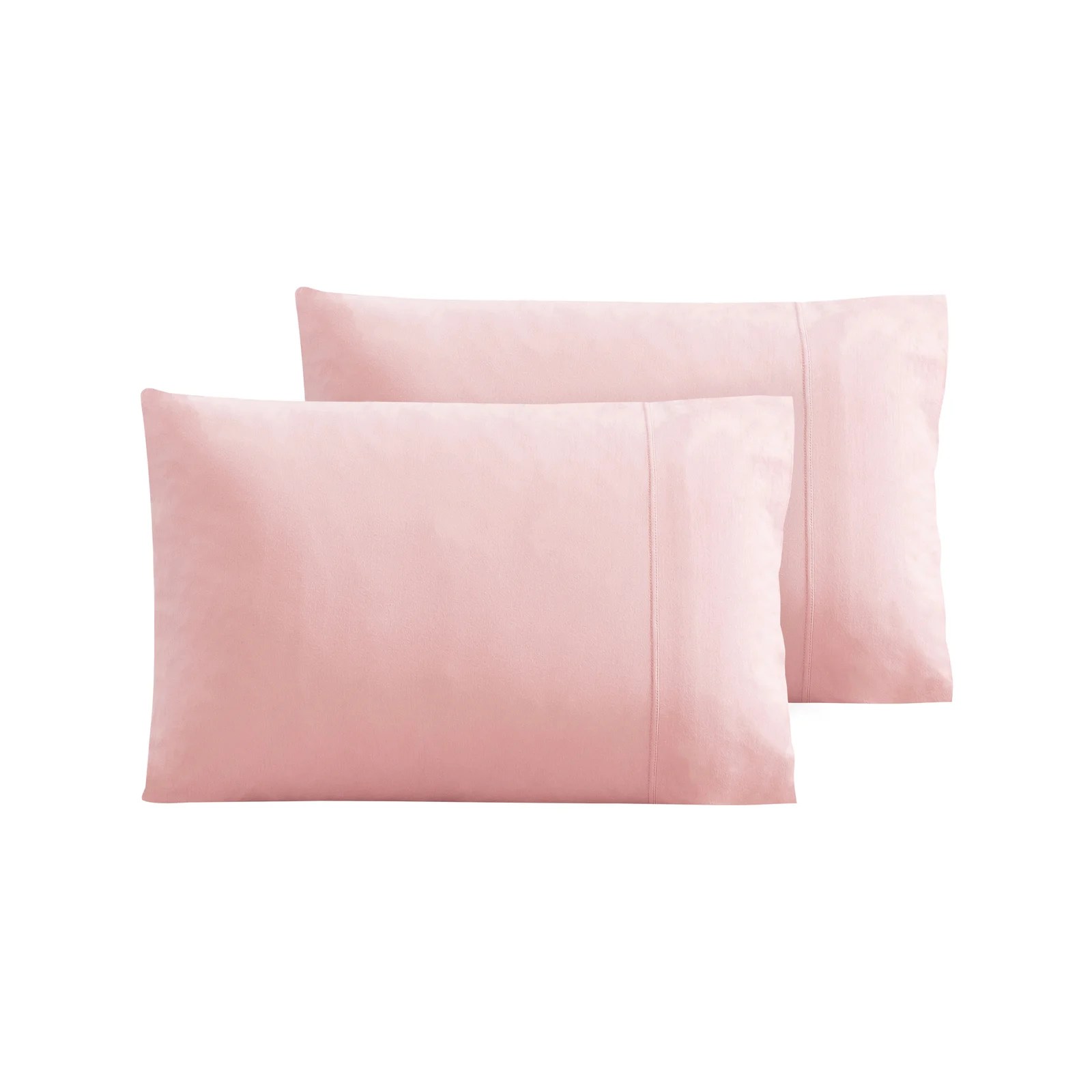 Dreamaker Cotton Jersey Std Finish PillowcasePair Pink Bunnings Australia