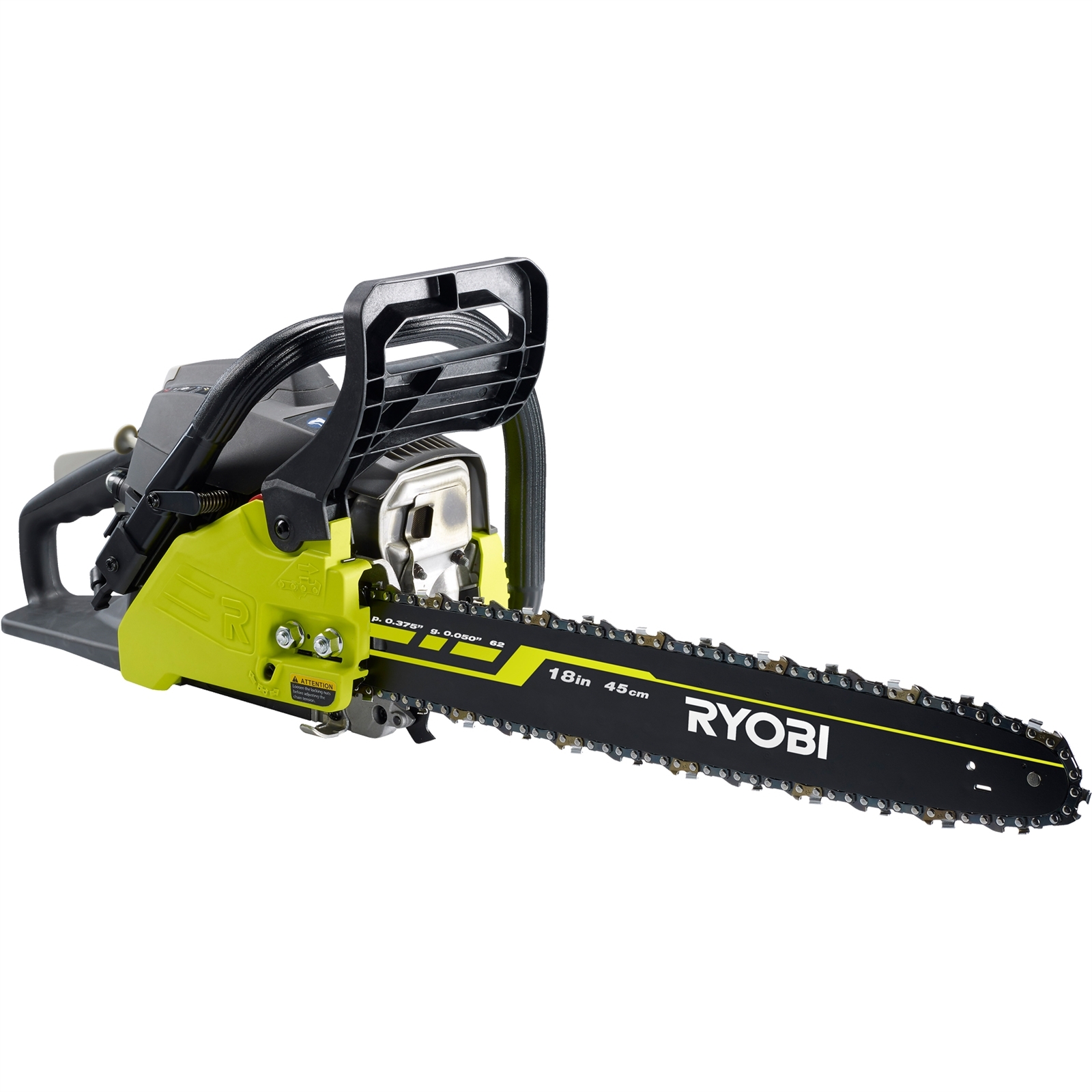 Ryobi Petrol 38cc 2 Stroke 18” (45cm) Chainsaw - Bunnings New Zealand