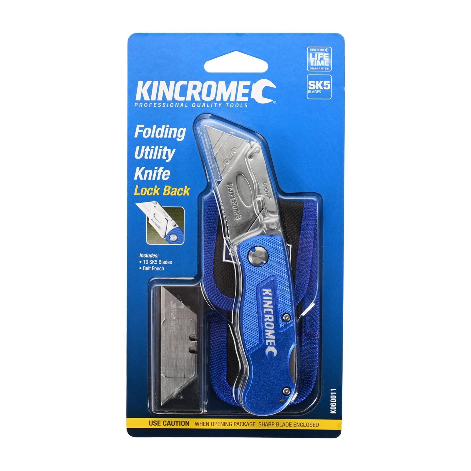 Kincrome 150mm Folding Lock Back Utility Knife Bunnings Australia