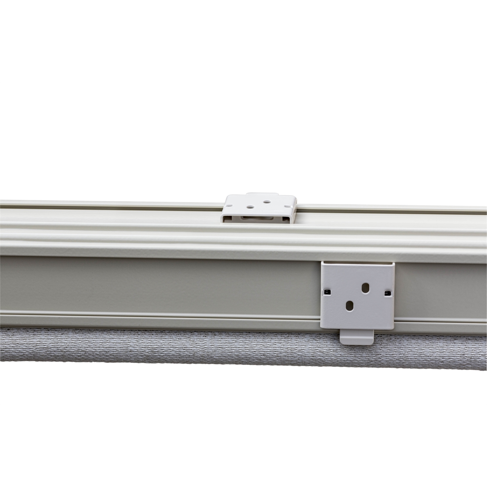 Coolaroo 2.4 x 2.4m Charcoal Premium Pelmet Exterior Blind With