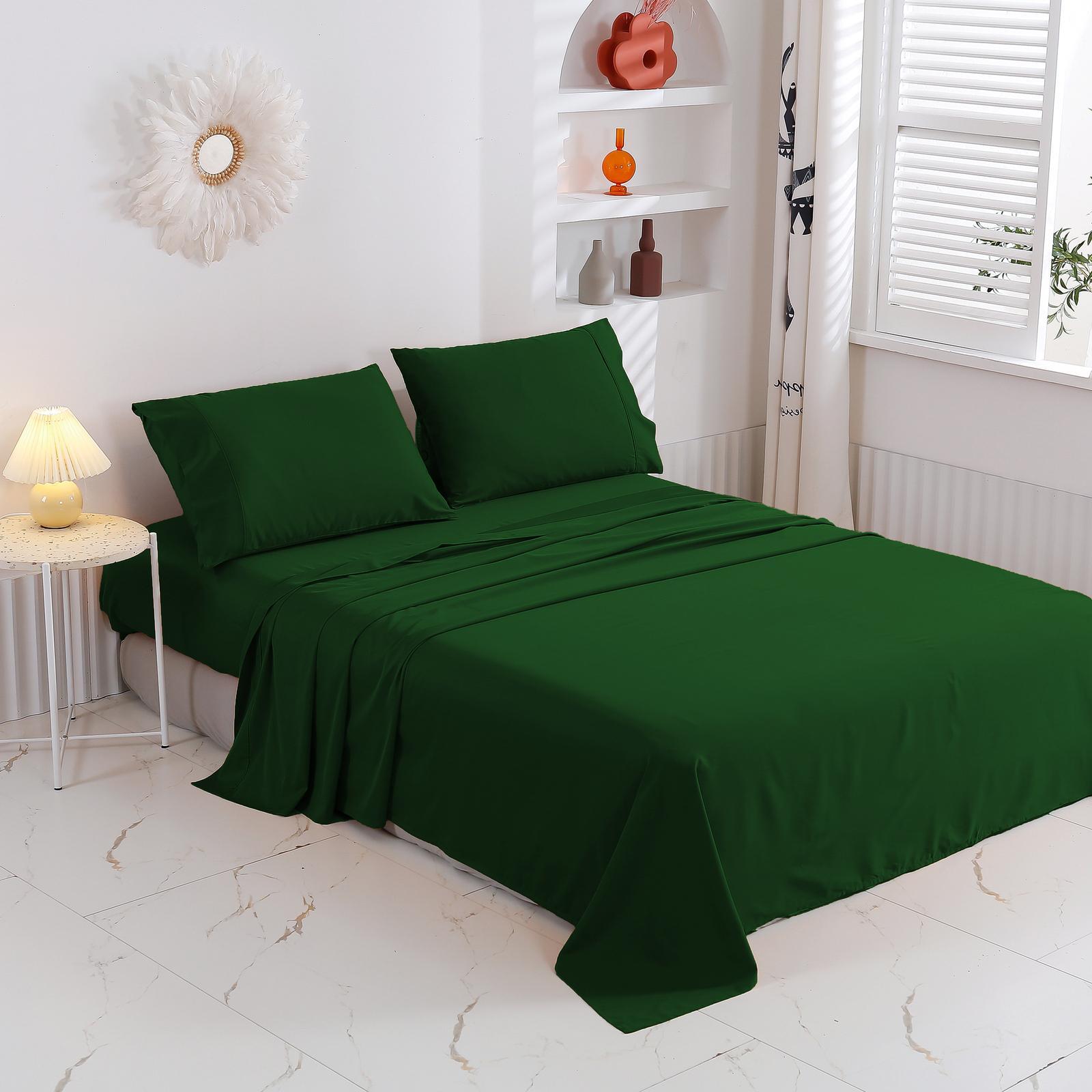 Serene Bamboo Cotton Sheet Set Single Bed Eden Bunnings Australia