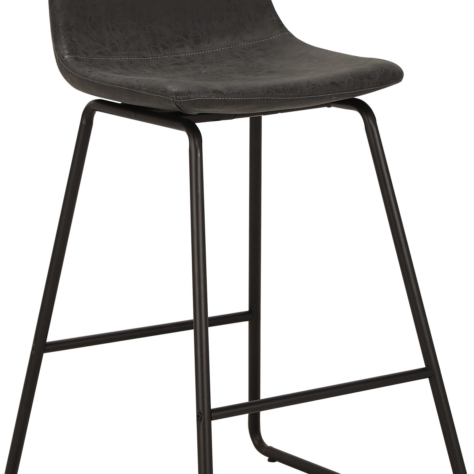 The BOLiving Savio Set of 2 Antique Black Bar Stools Bunnings Australia