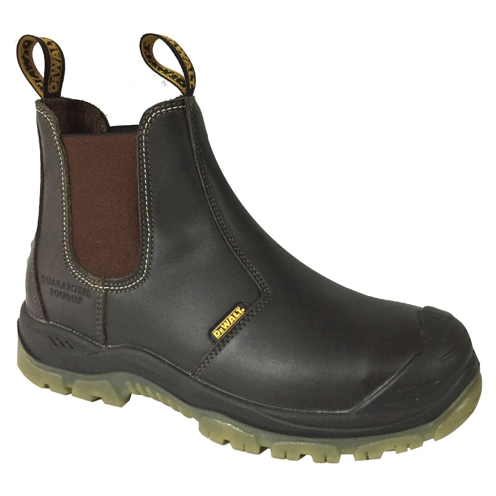 DeWALT Brown Leather Nitrogen Tech Comfort Lightweight Industrial
